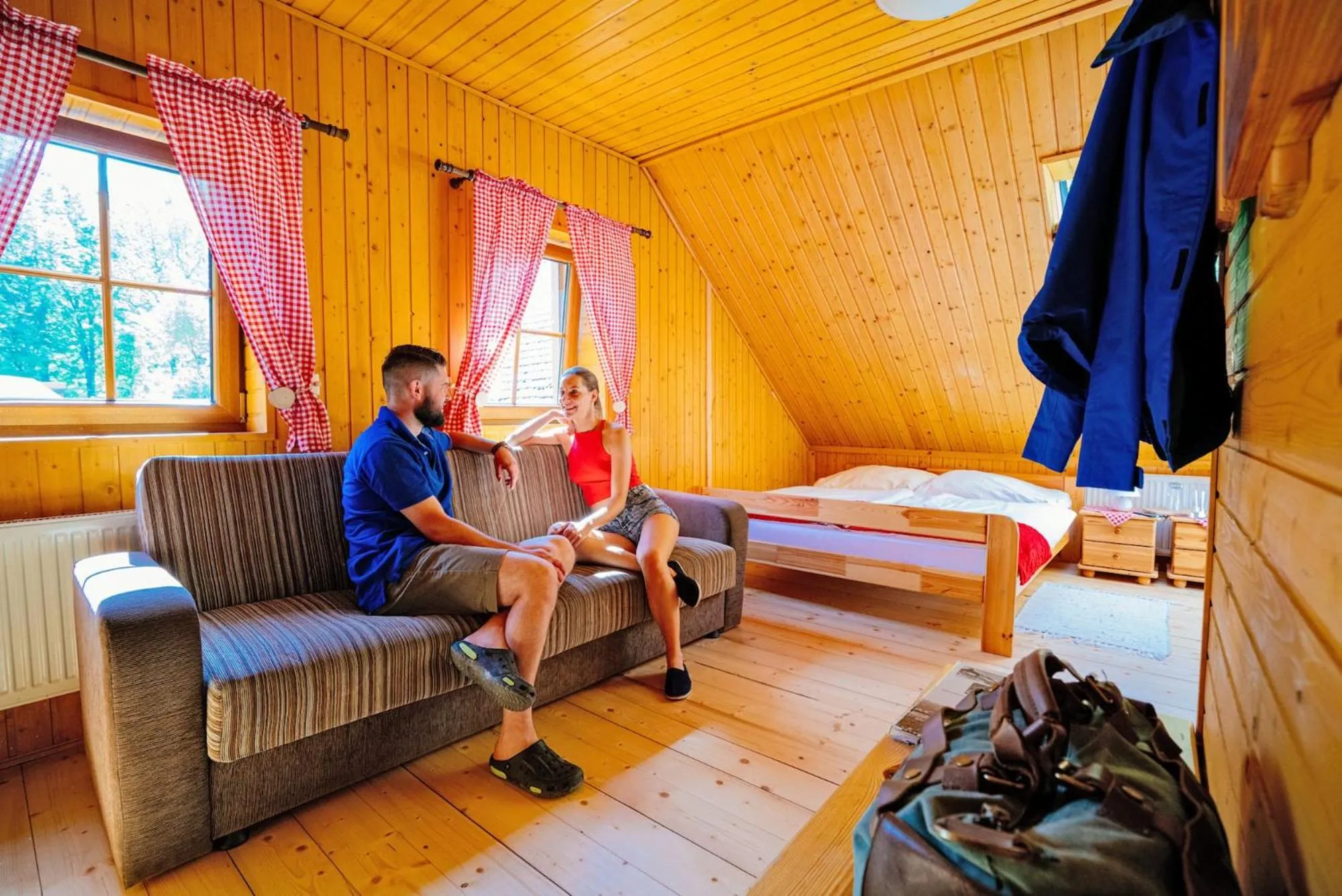 Bed in Chata Magurka