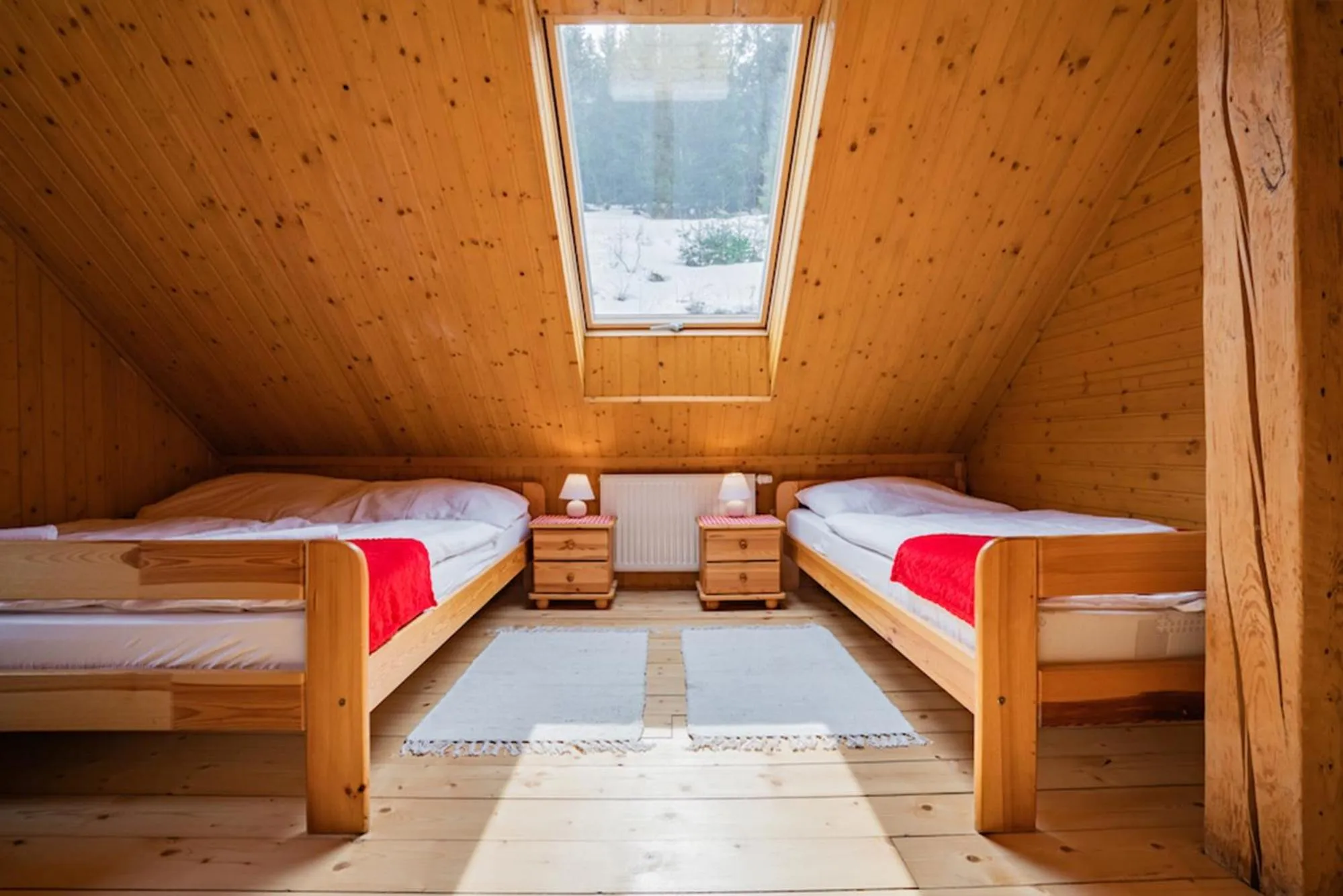 Bed in Chata Magurka