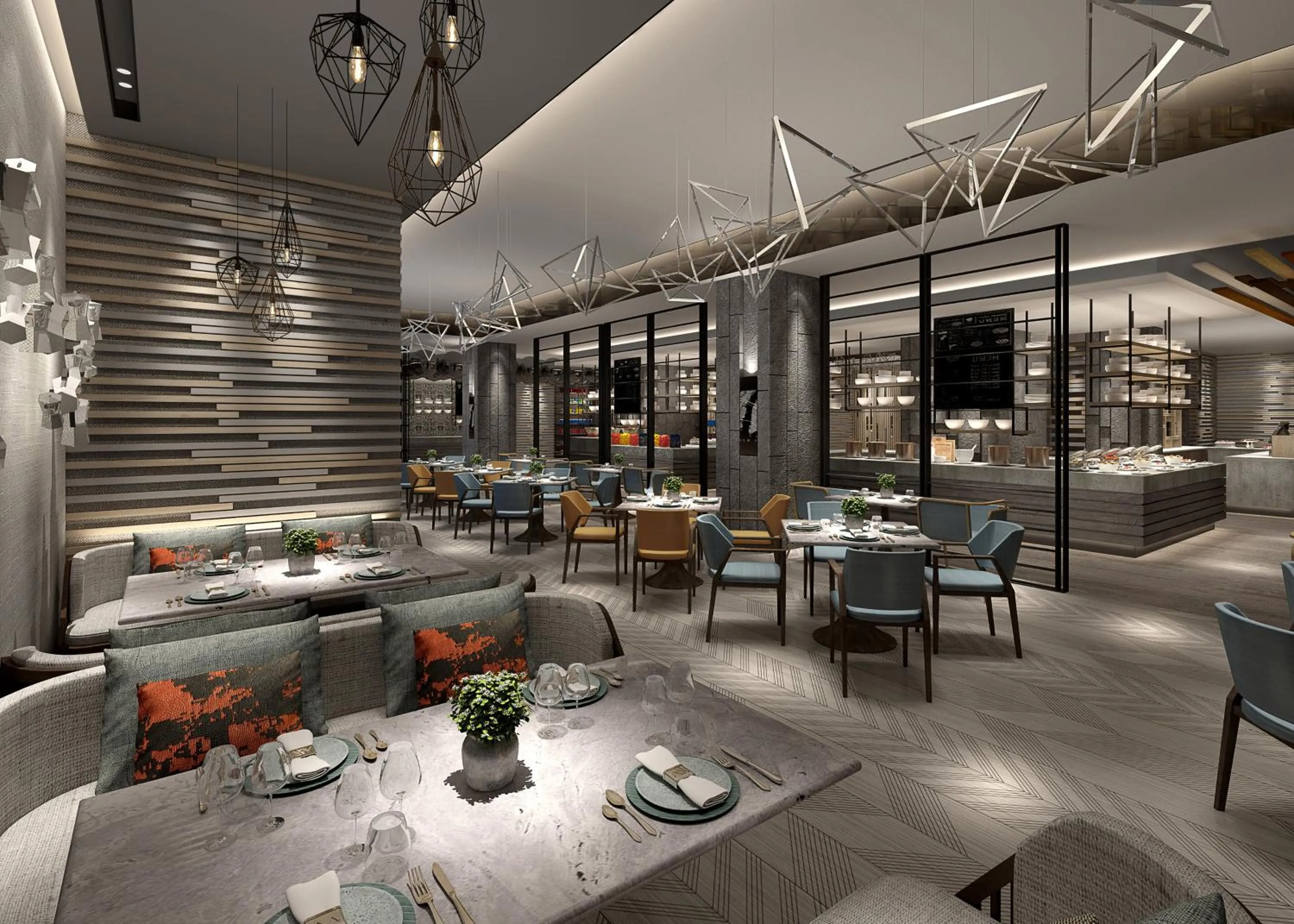 Restaurant/places to eat in Renaissance Shenzhen Luohu Hotel