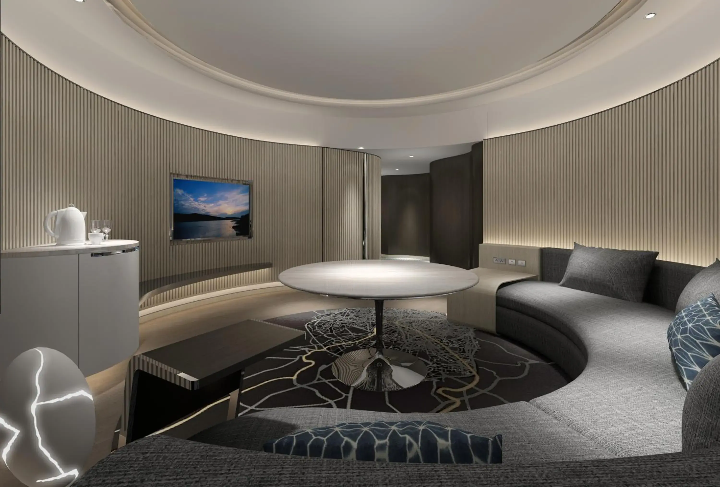 King Suite with City View - Executive Lounge Access in Renaissance Shenzhen Luohu Hotel King Suite with City View - Executive Lounge Access in Renaissance Shenzhen Luohu Hotel