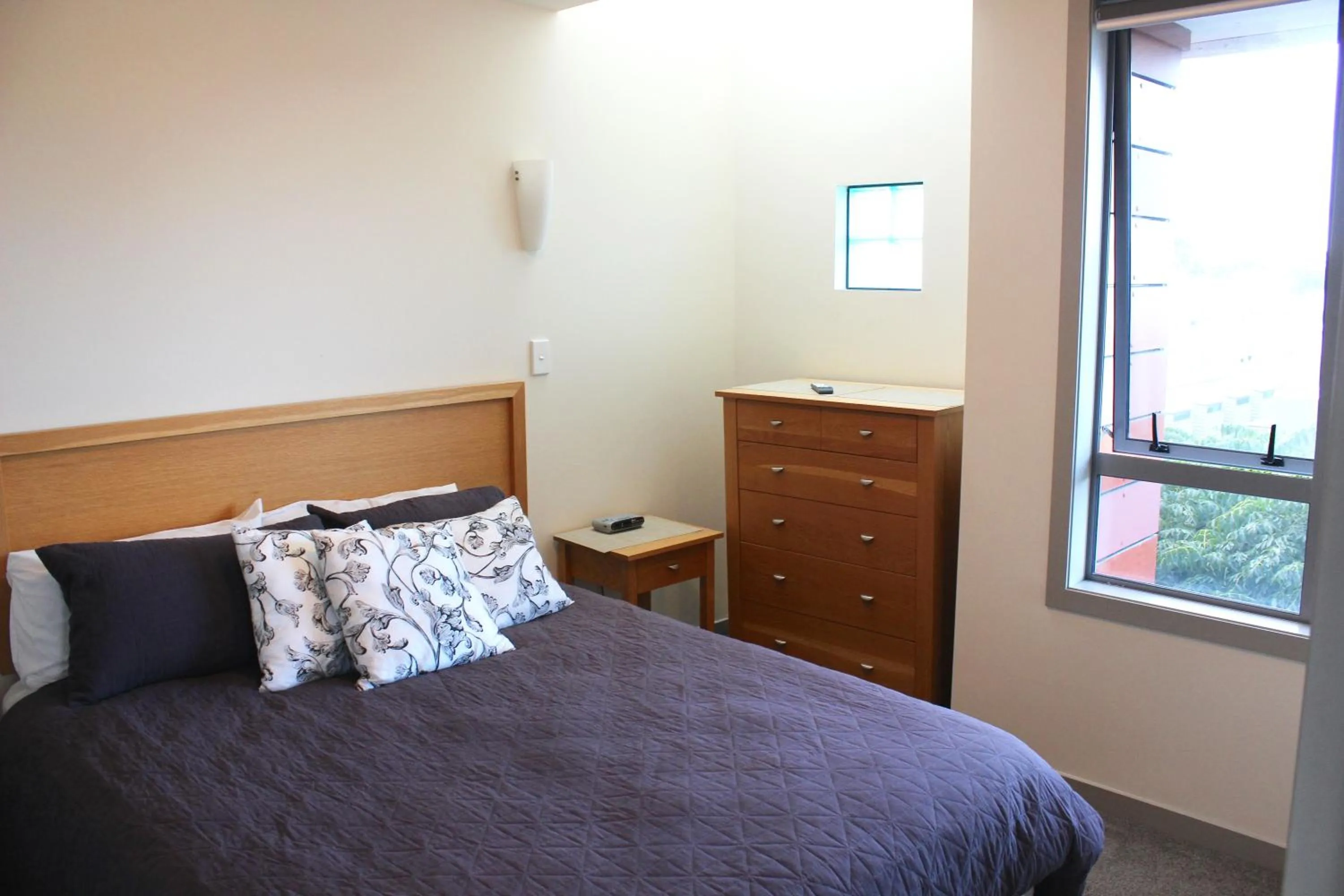 Bed in The Anchorage Apartments