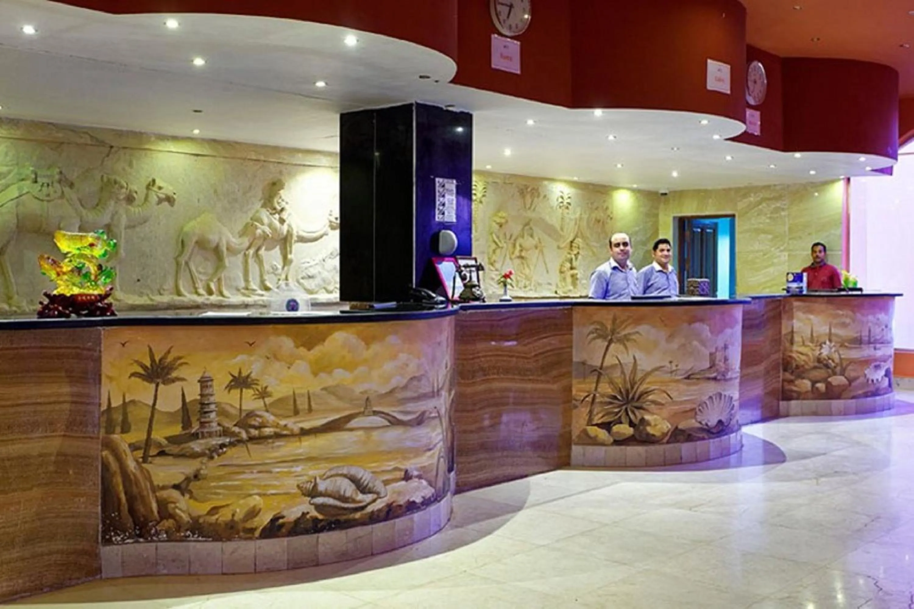 Lobby or reception in Three Corners Happy Life Beach Resort