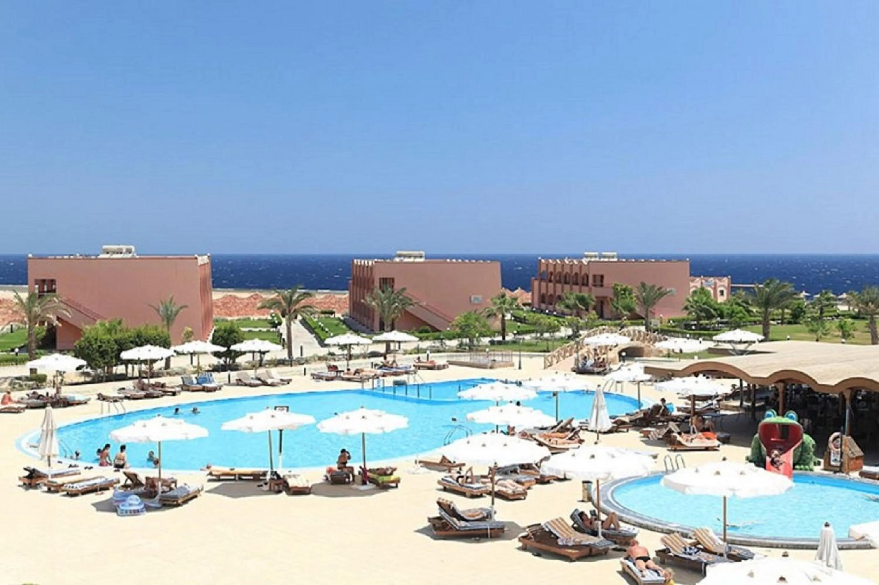 Pool view in Three Corners Happy Life Beach Resort