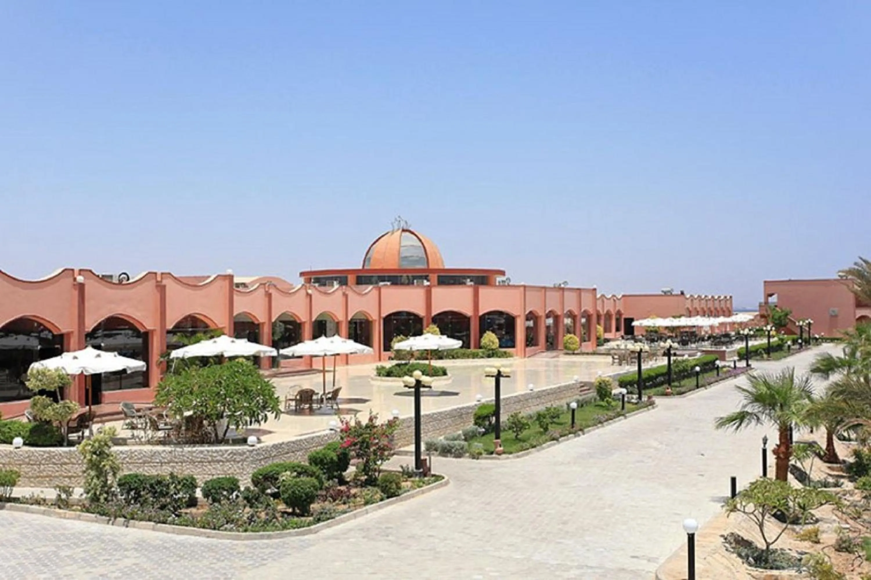 Garden view in Three Corners Happy Life Beach Resort