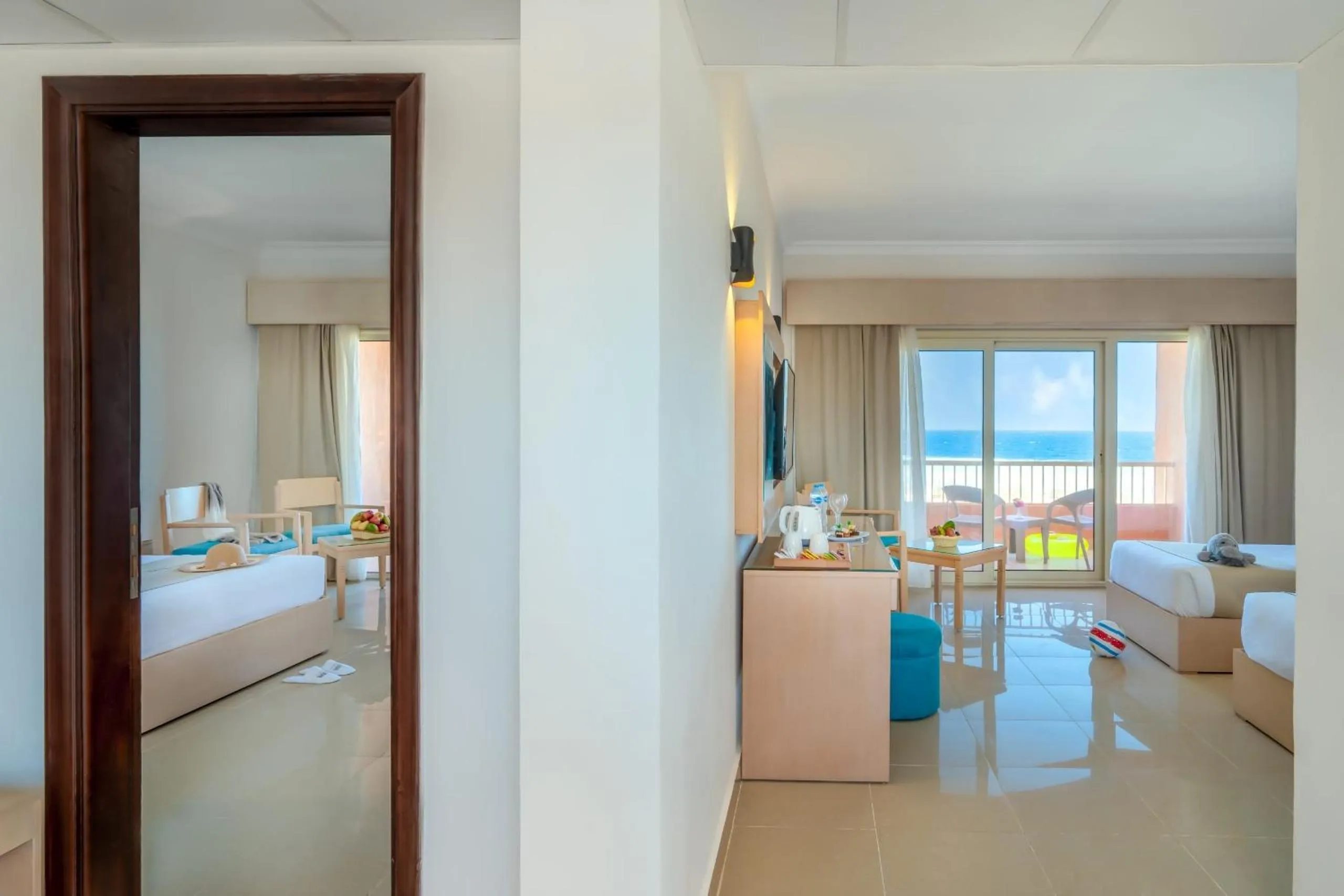 Bedroom, Bed in Three Corners Happy Life Beach Resort