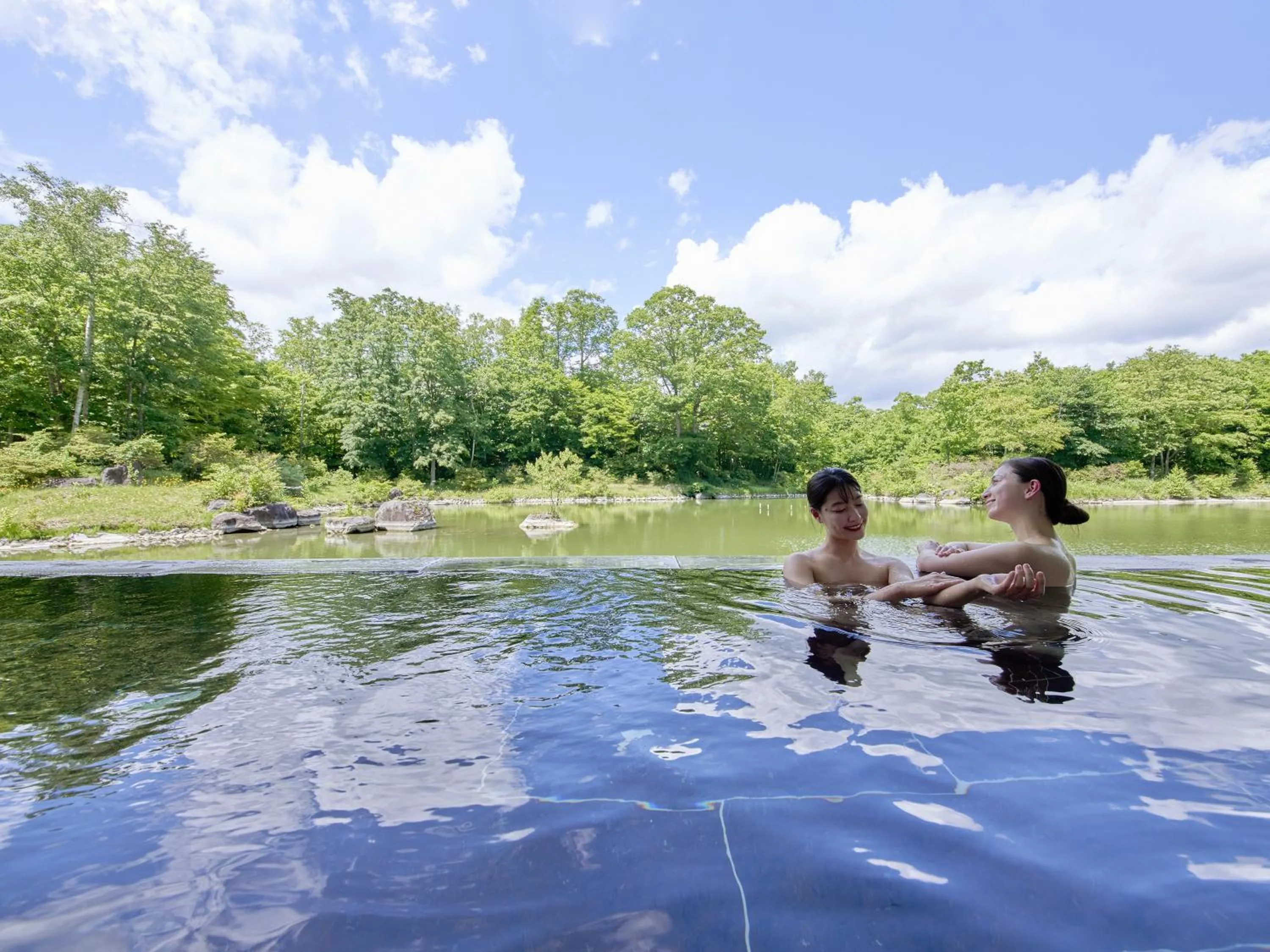 Hot Spring Bath in Hakodate-Onuma Prince Hotel