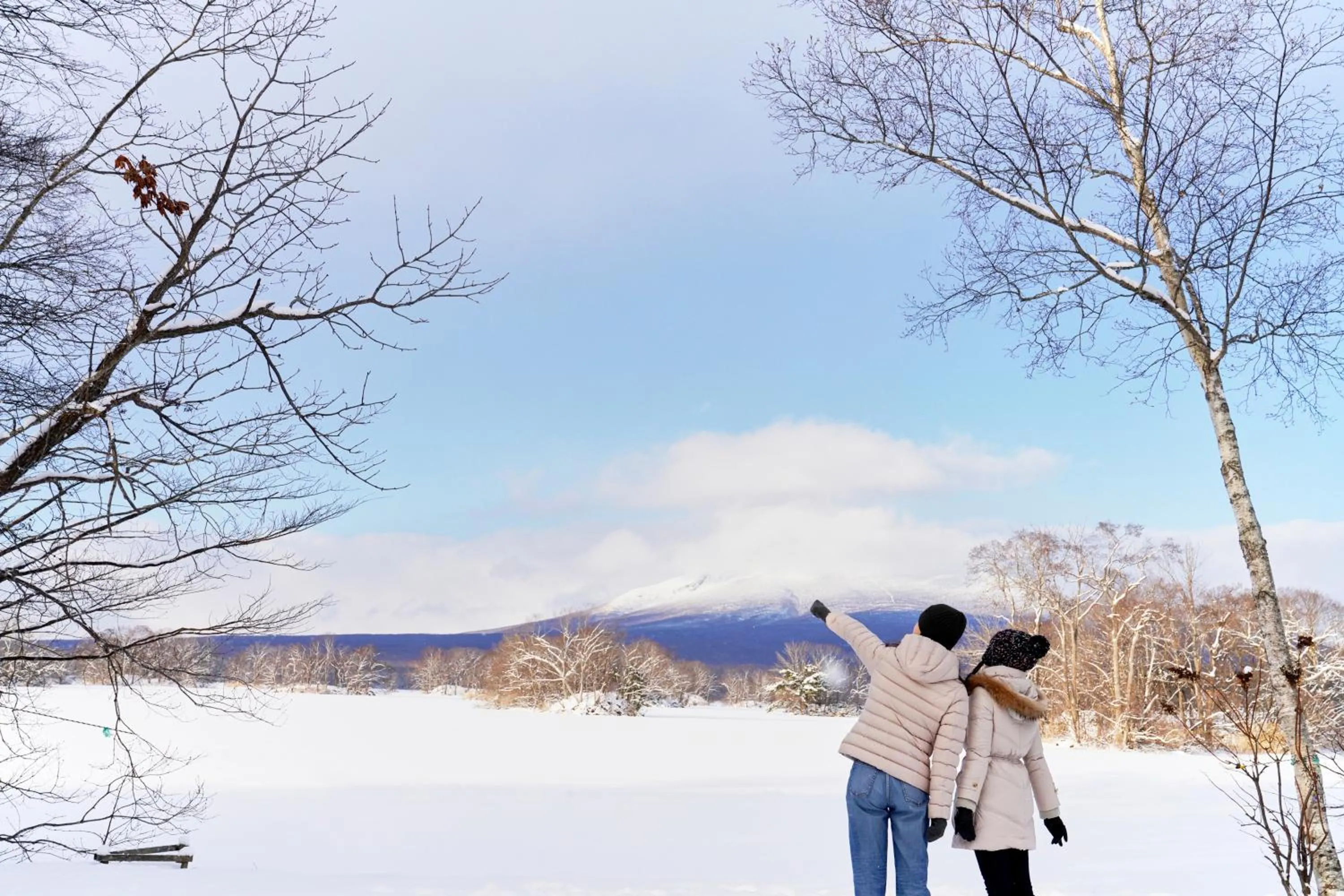 Natural landscape in Hakodate-Onuma Prince Hotel
