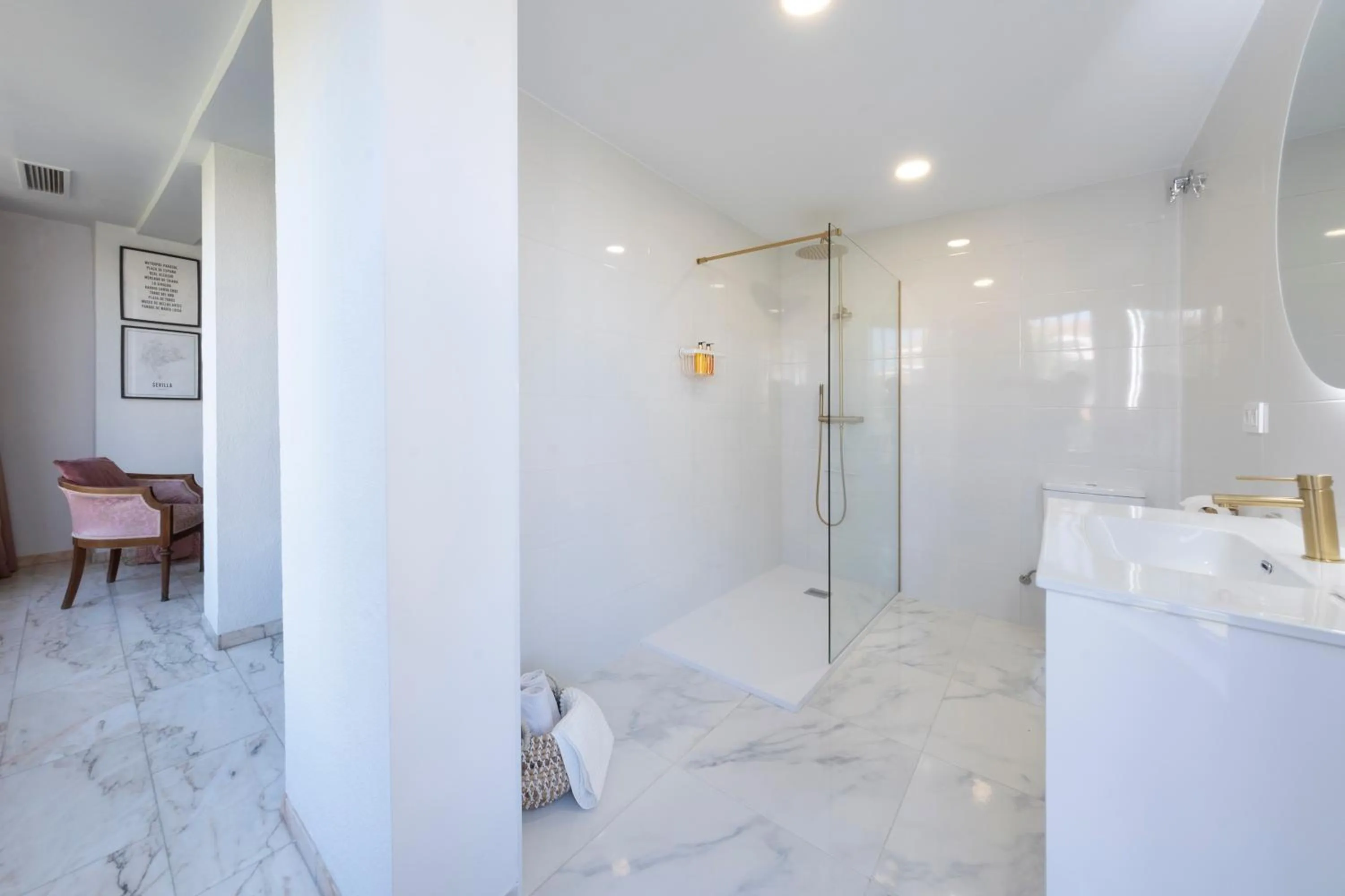 Bathroom in Hotel B&B Casa Arena Sevilla