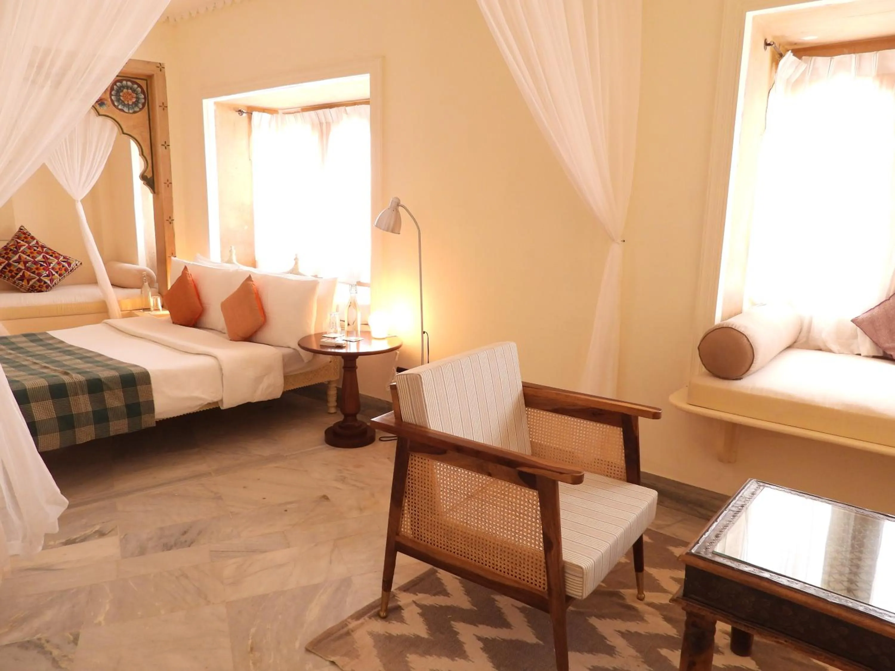 Bedroom, Bed in The Stepwell Hotel