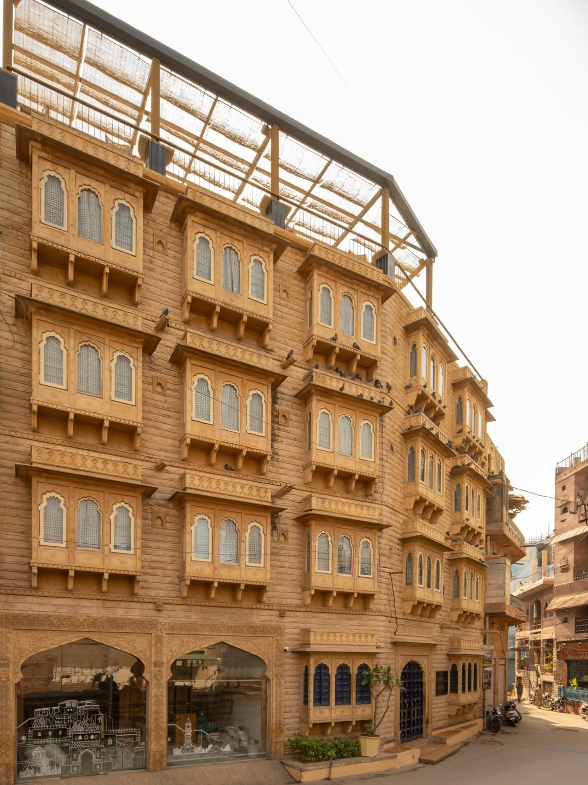Property building in The Stepwell Hotel