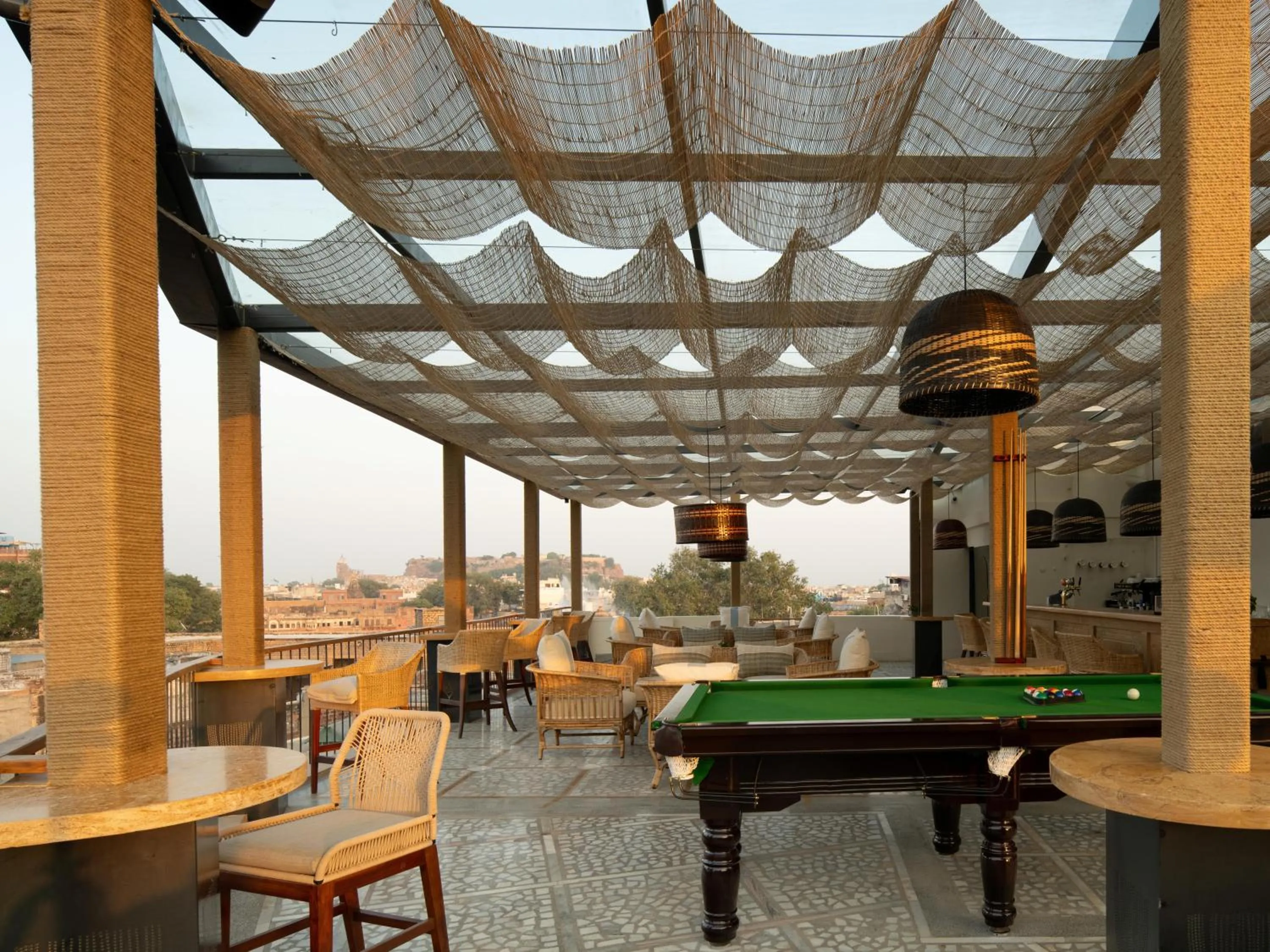 Day in The Stepwell Hotel