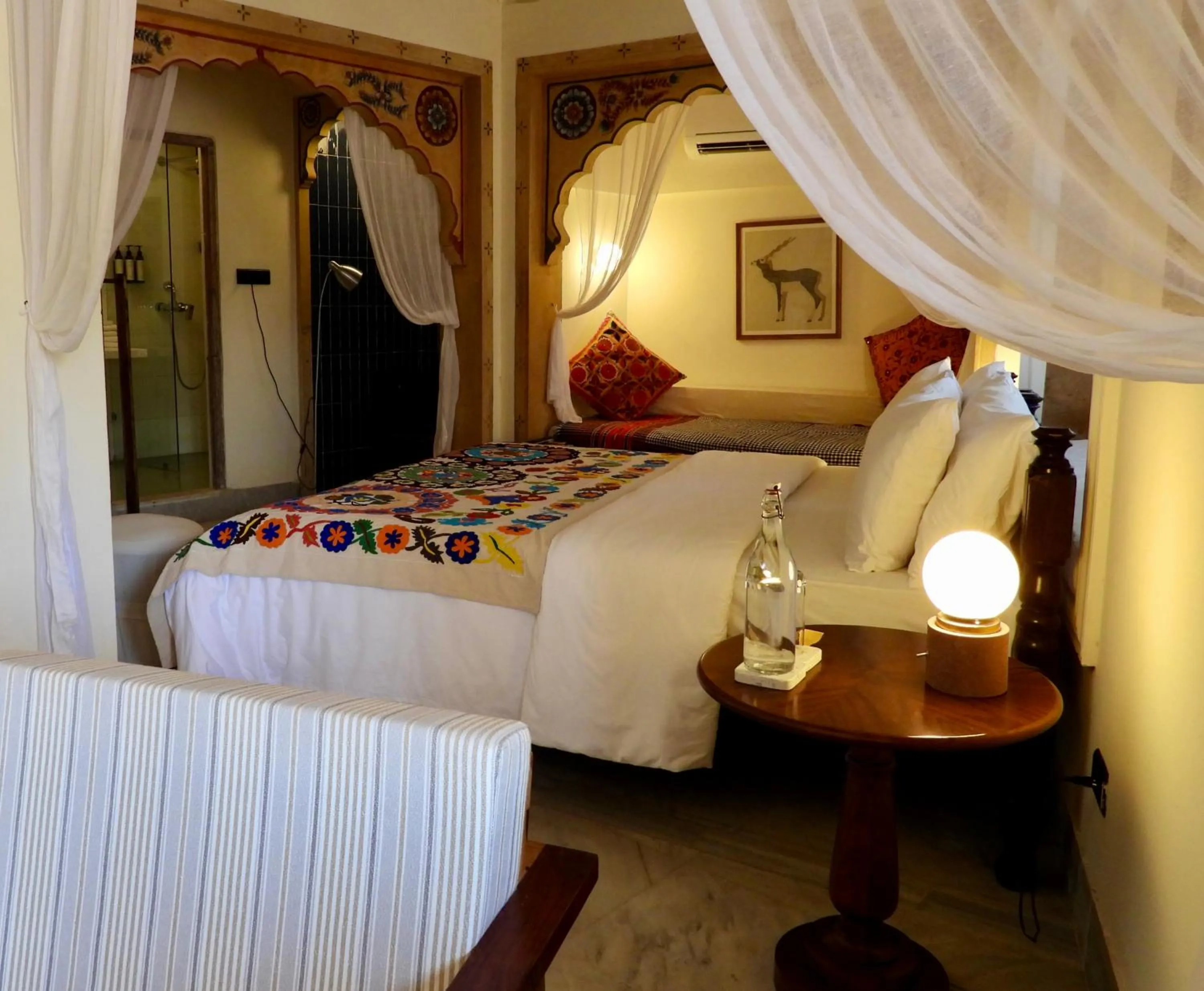 Photo of the whole room, Bed in The Stepwell Hotel