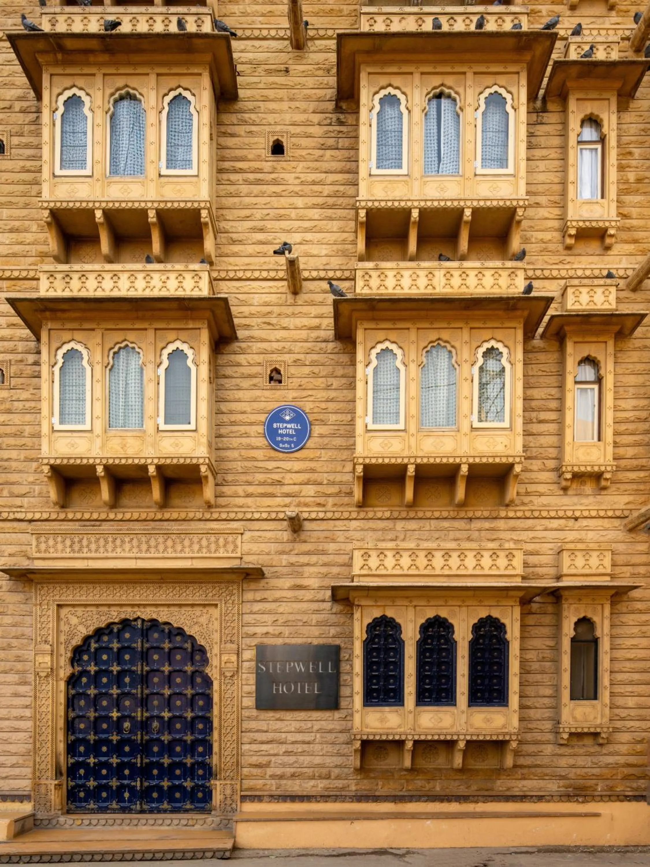 Property building in The Stepwell Hotel