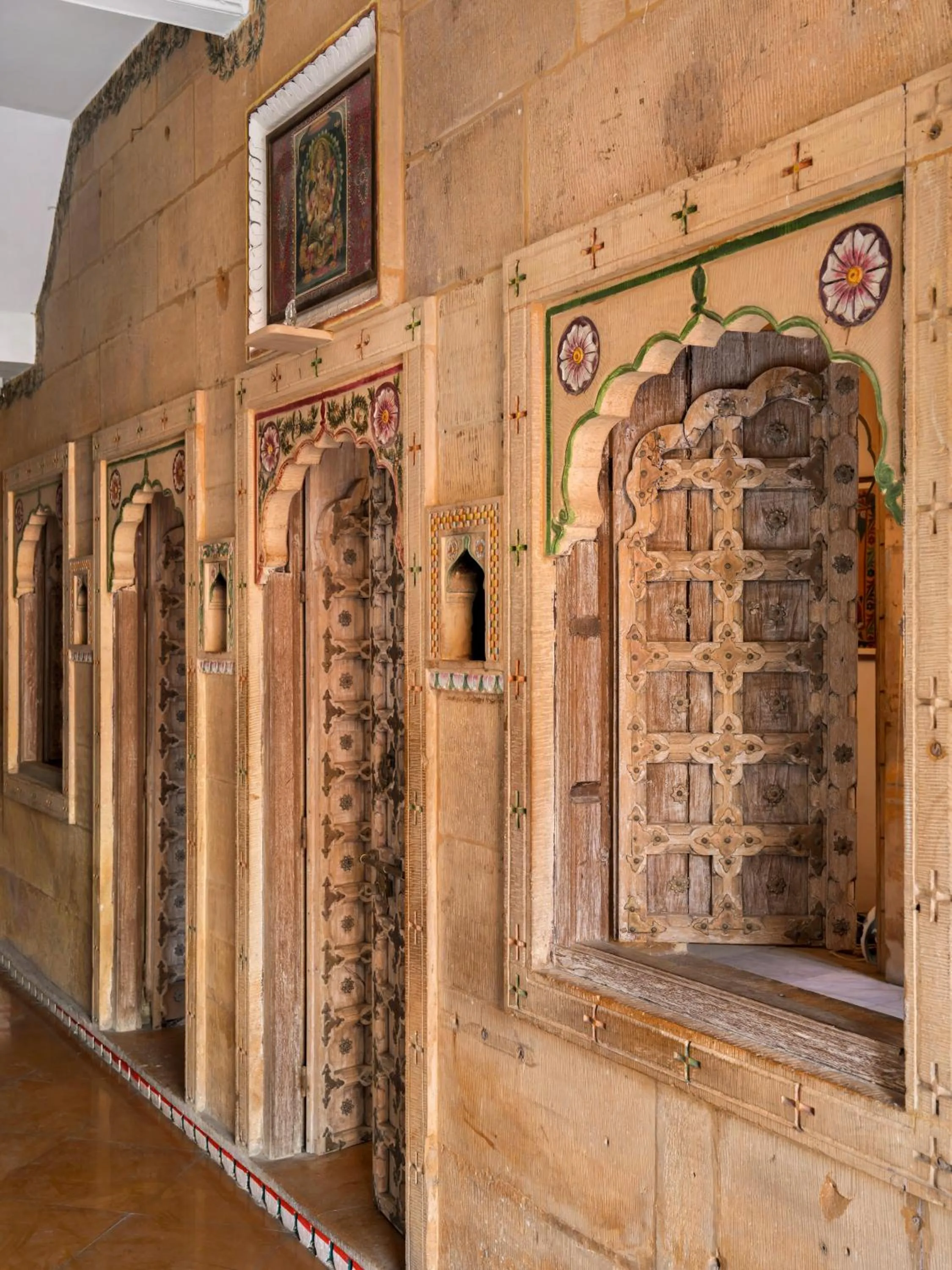 Lobby or reception in The Stepwell Hotel