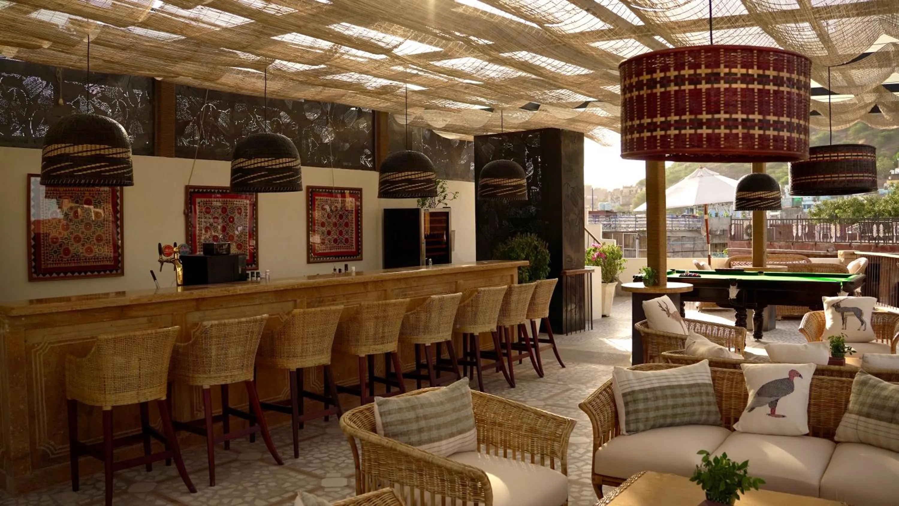 Restaurant/places to eat in The Stepwell Hotel