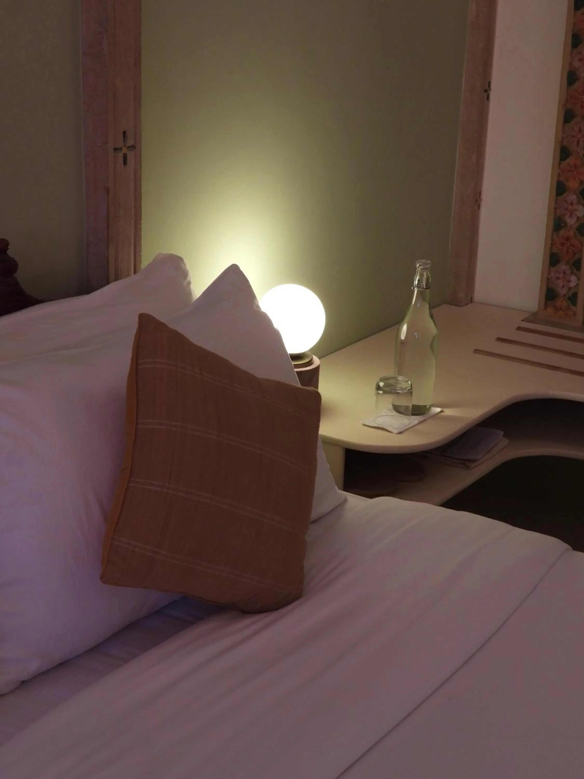 Bed in The Stepwell Hotel