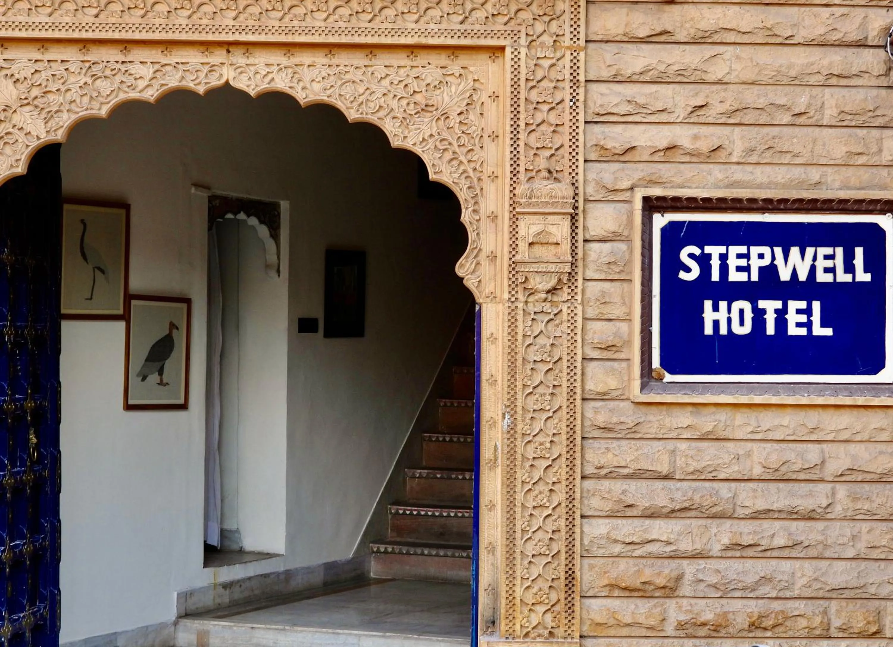 Logo/Certificate/Sign in The Stepwell Hotel