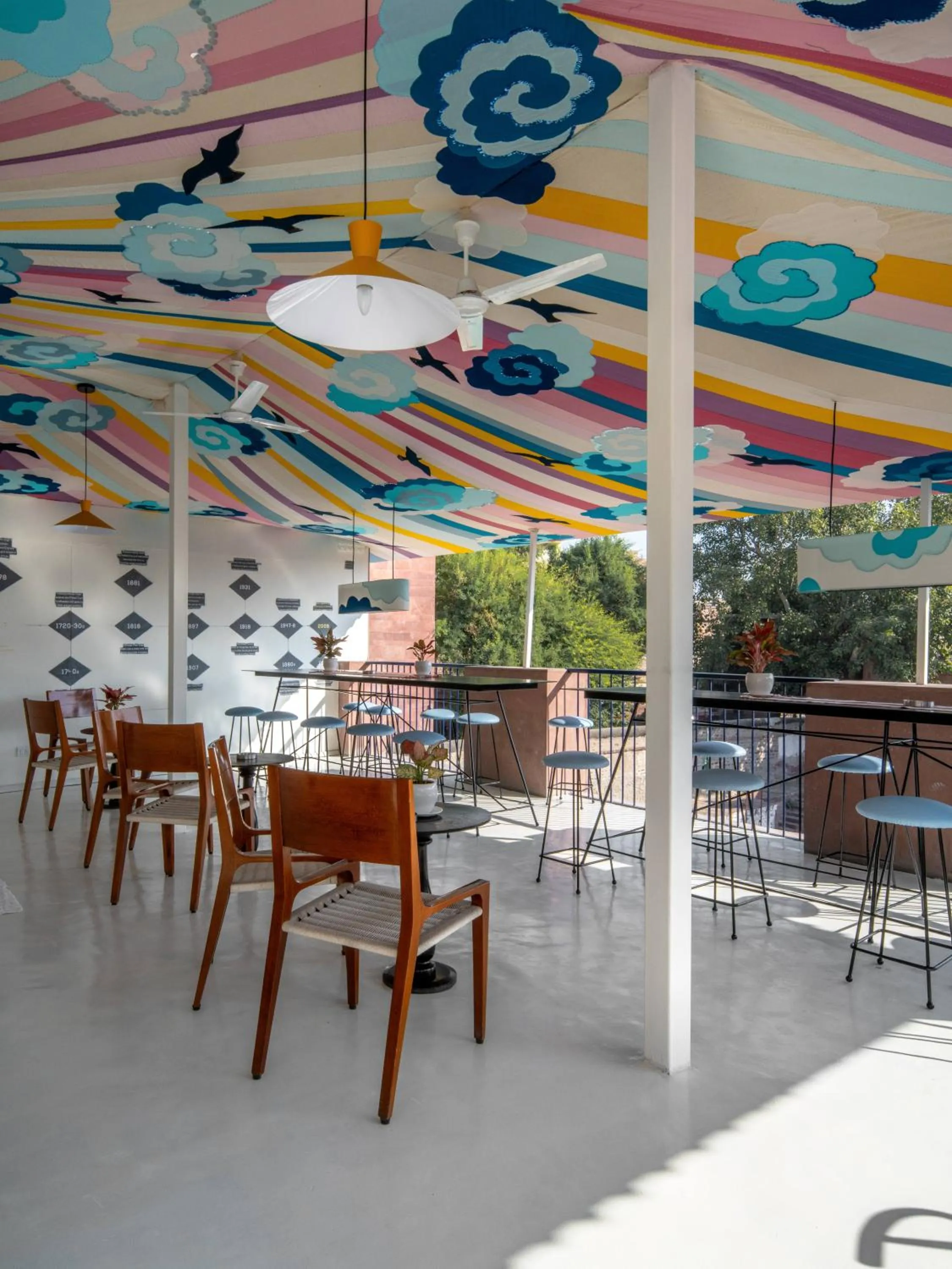 Restaurant/places to eat in The Stepwell Hotel