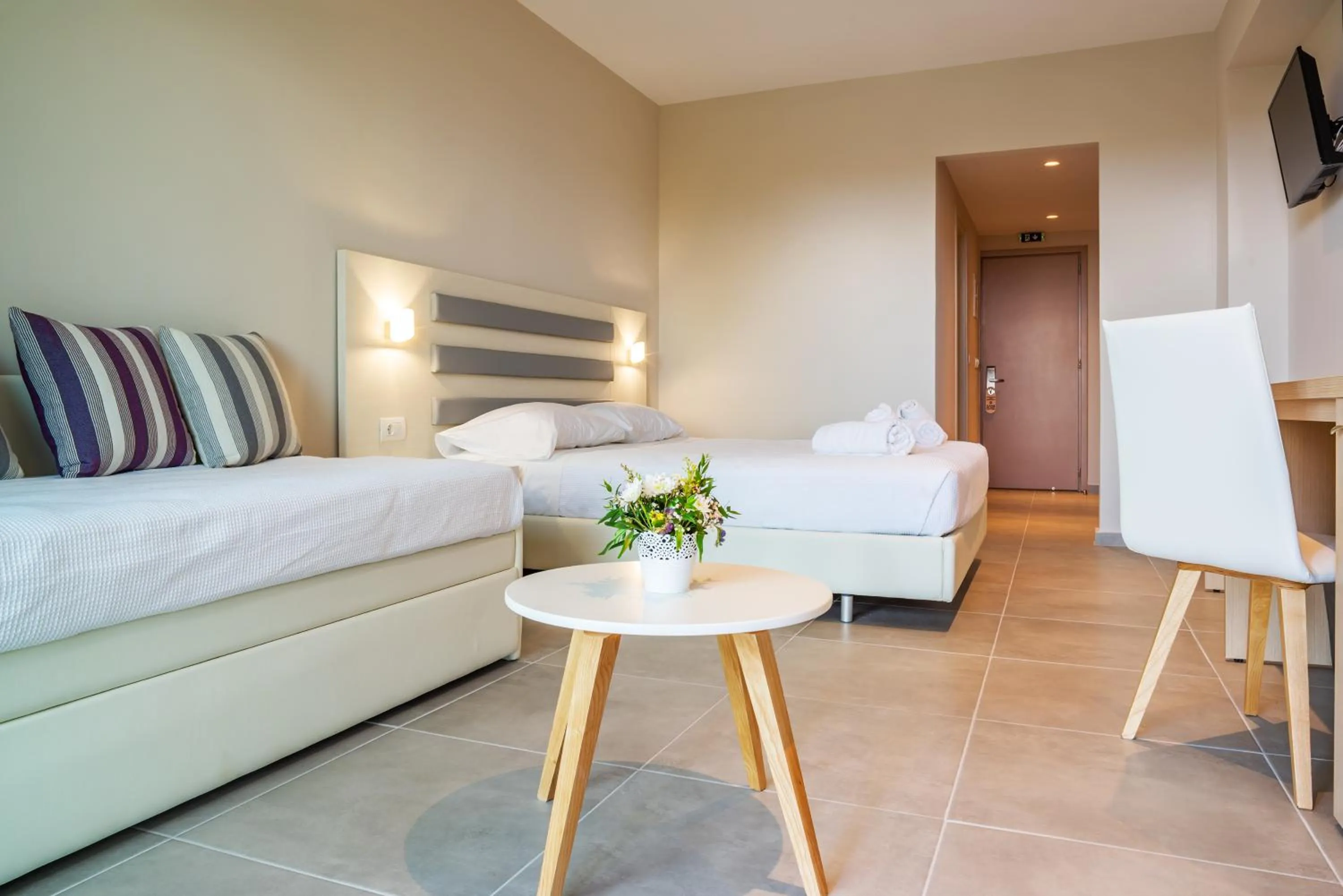 Bed in CNic Gemini Hotel