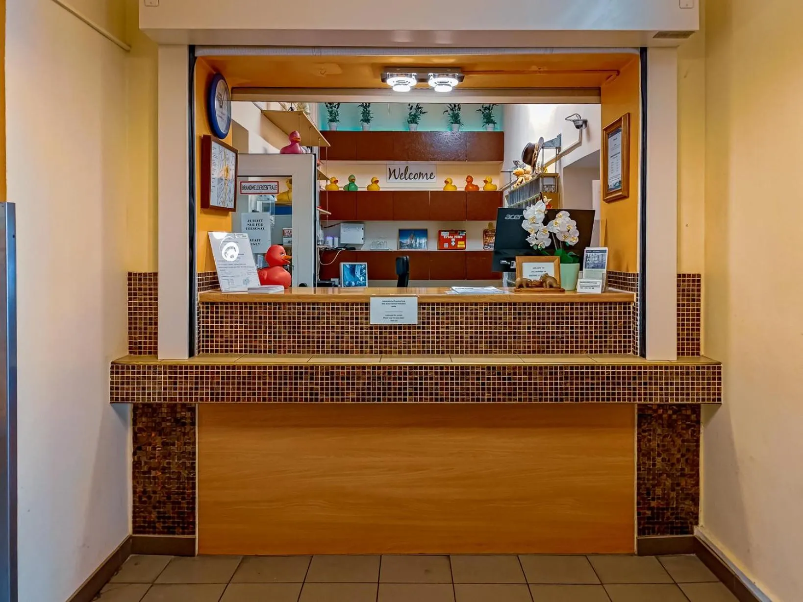 Lobby or reception in Westend City Hostel