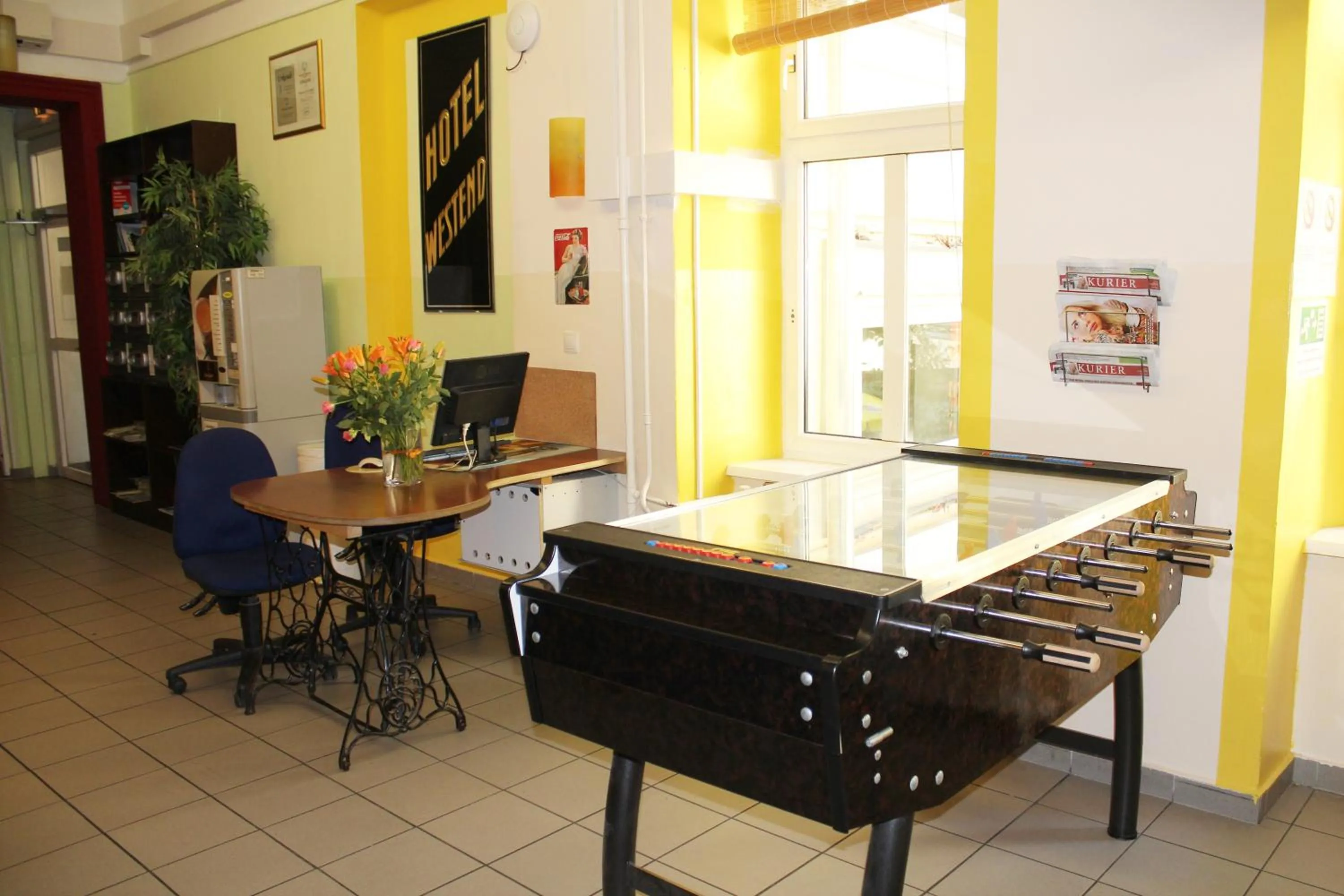 Lobby or reception in Westend City Hostel