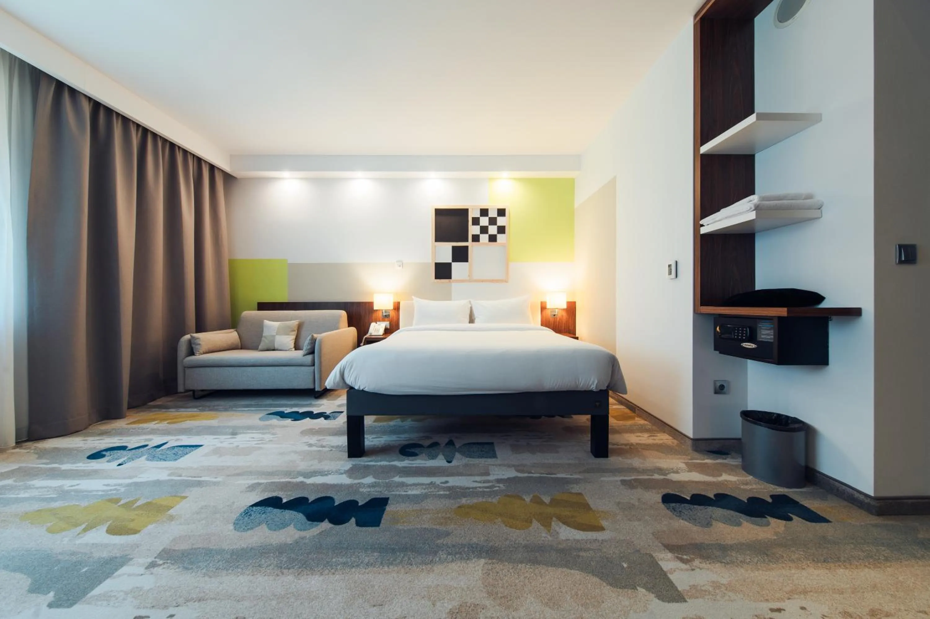 Bed in ibis Styles Warszawa Airport