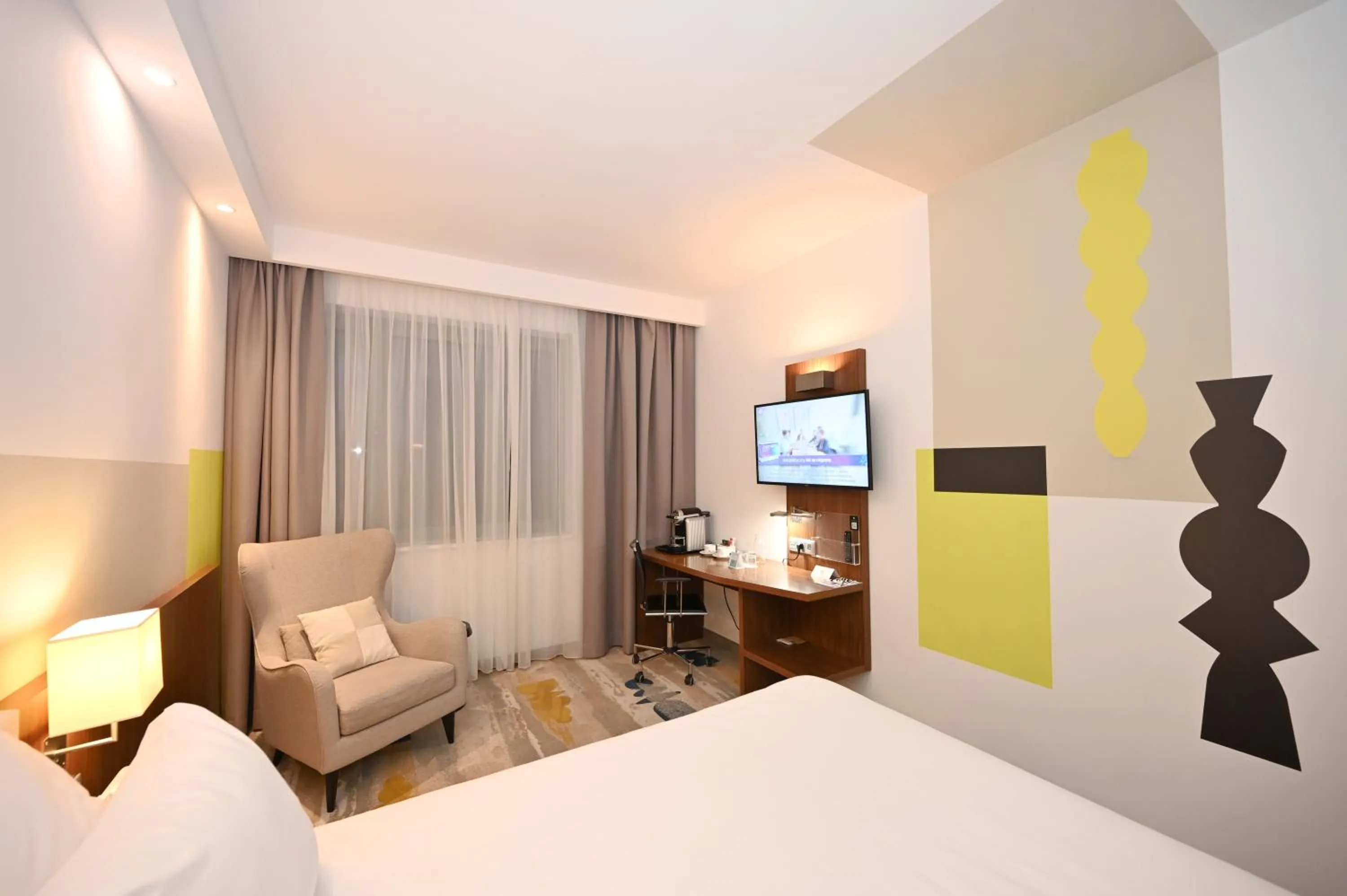 Bed in ibis Styles Warszawa Airport