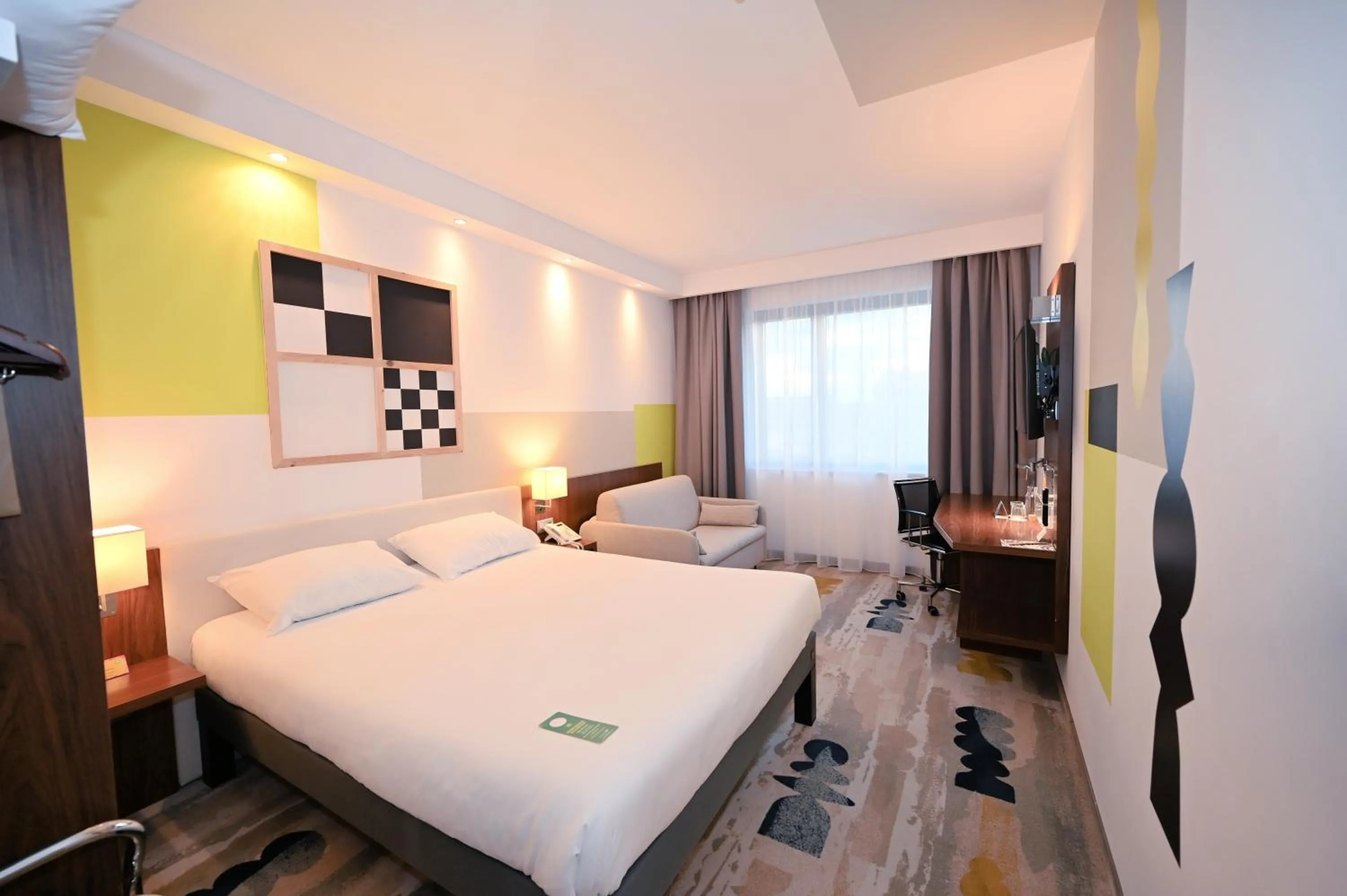 Bed in ibis Styles Warszawa Airport