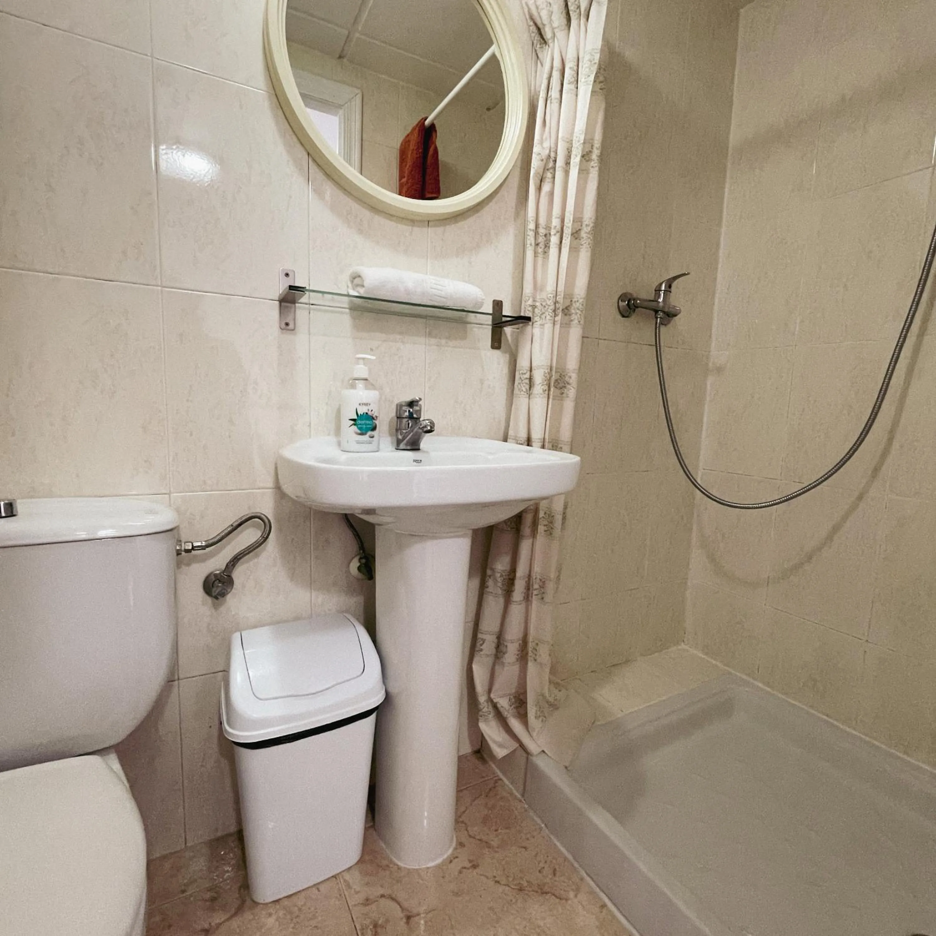 Bathroom in HOSTAL MONREAL