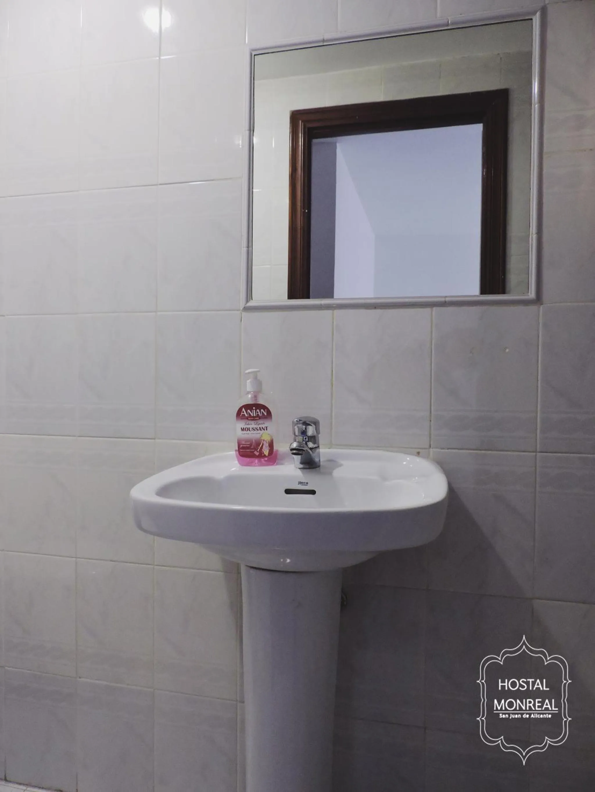 Bathroom in HOSTAL MONREAL