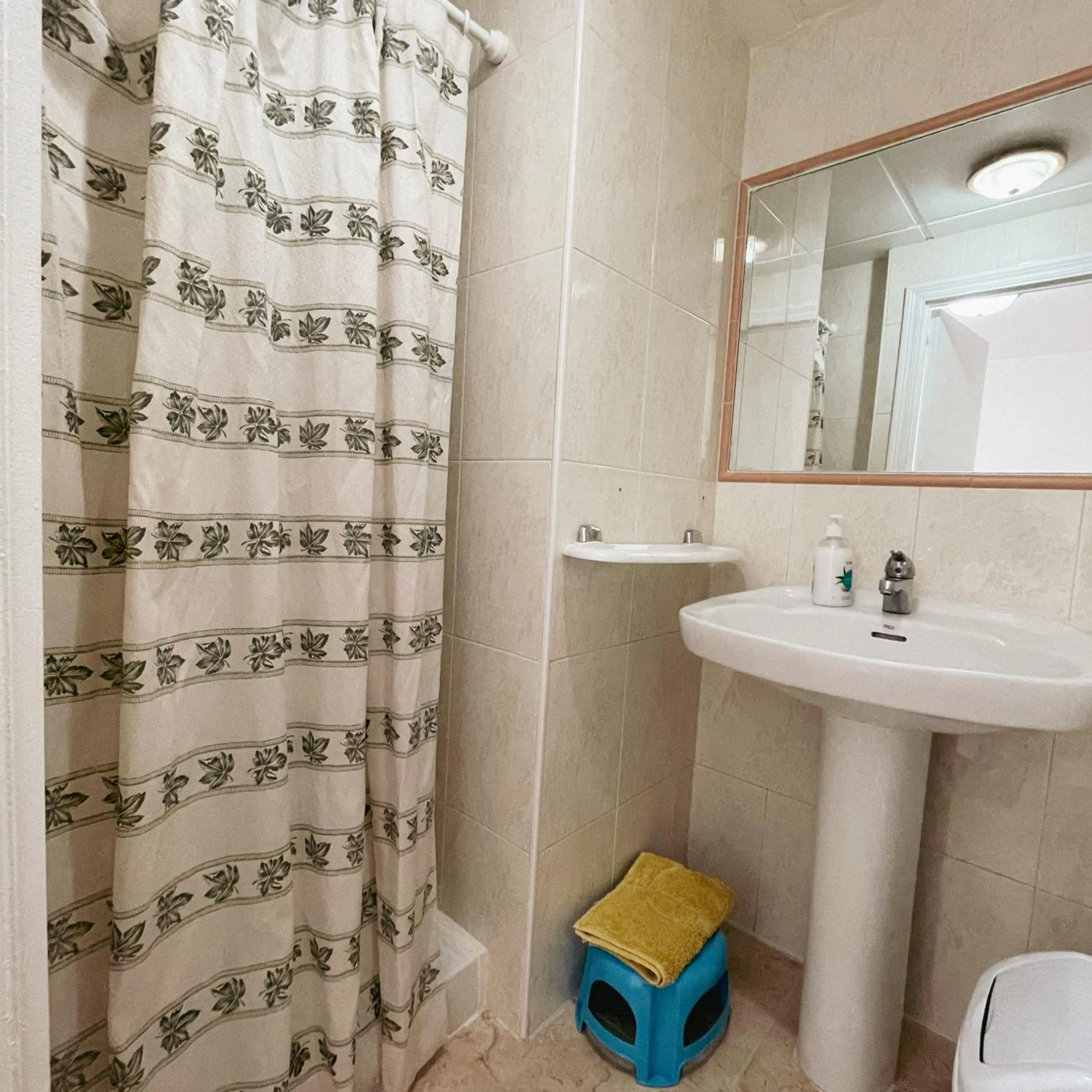 Bathroom in HOSTAL MONREAL