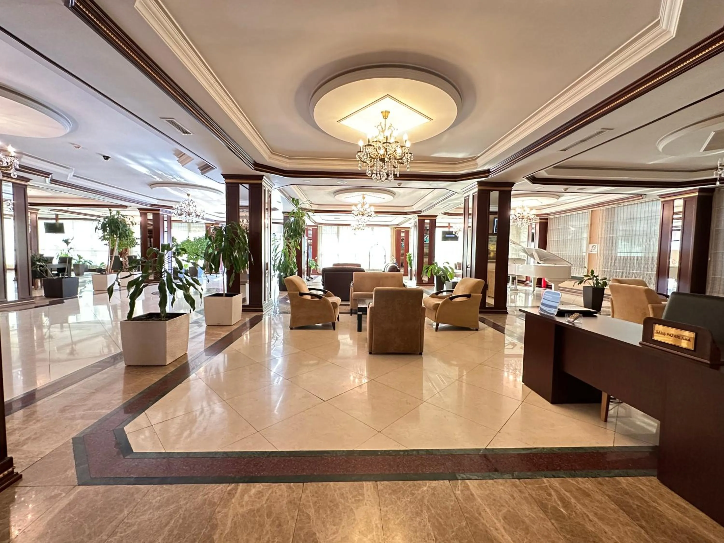 Lobby or reception in Modern Hotel Baku