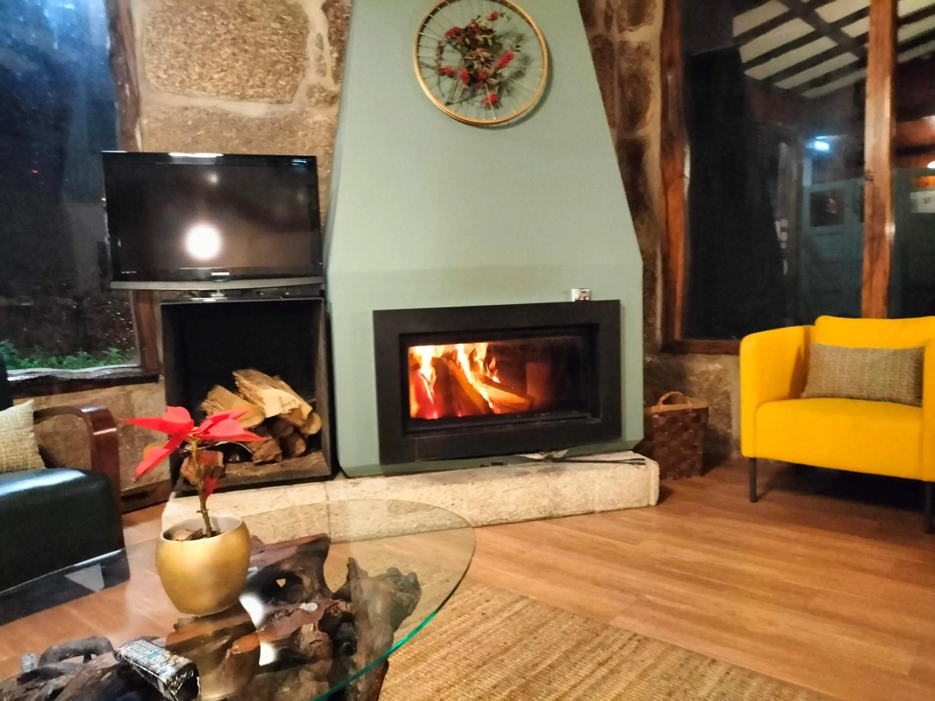 Living room in Hotel Carvalho Araujo