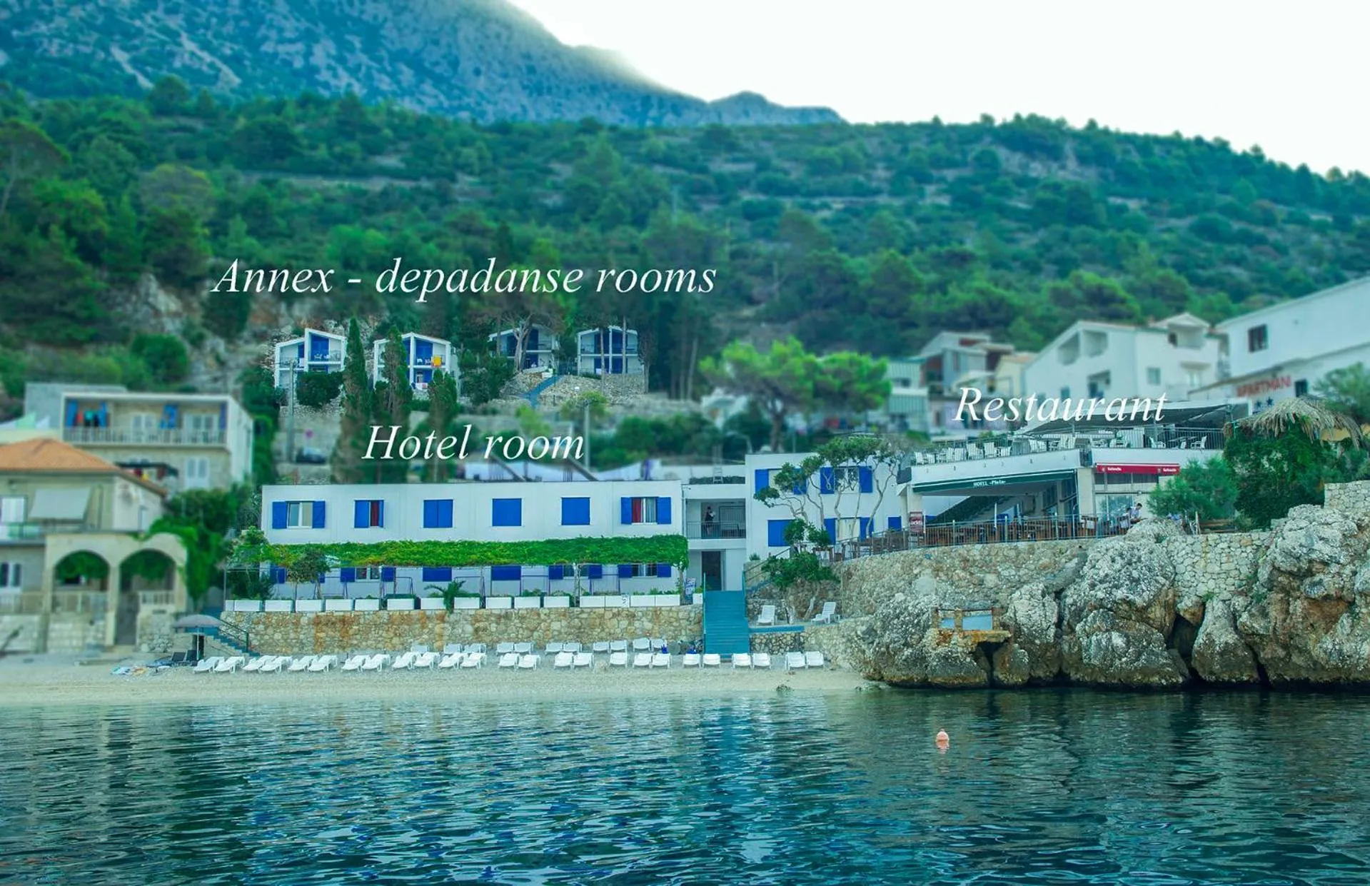 Property building in Beach Hotel