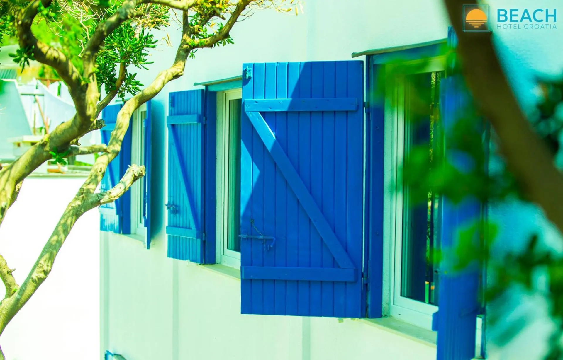 Facade/entrance in Beach Hotel