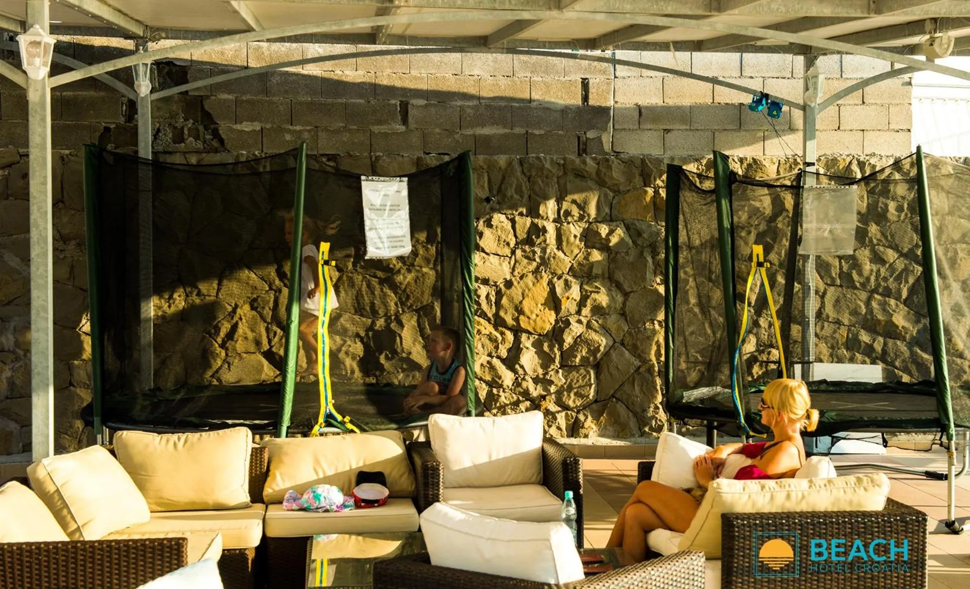 Spring in Beach Hotel