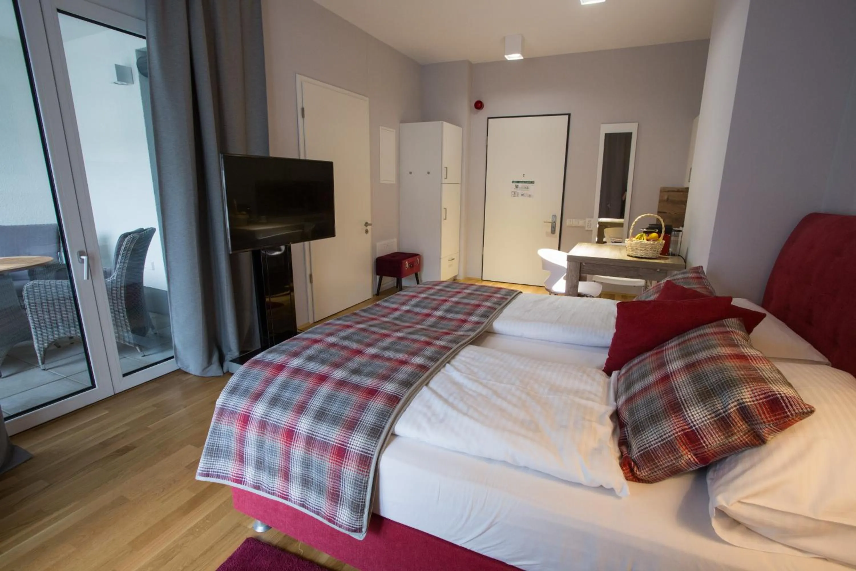 Bed in Premium Apartment München Messe