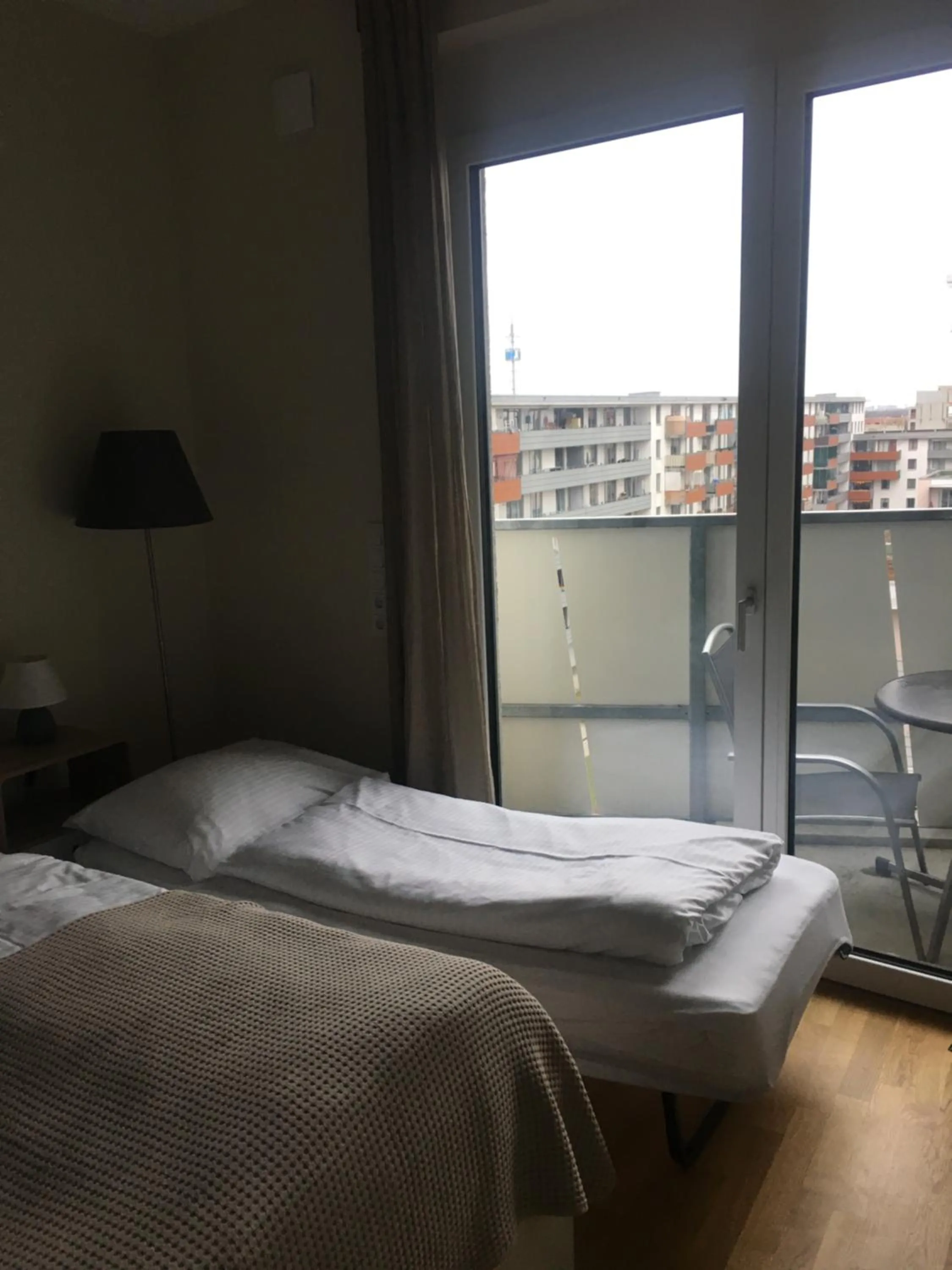 Bed in Premium Apartment München Messe