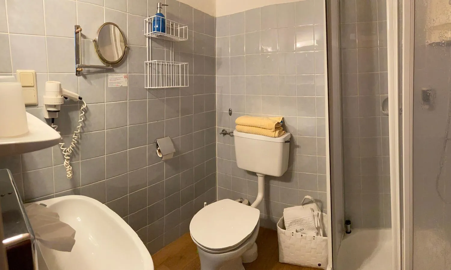 Bathroom in Landhaus Lührmann