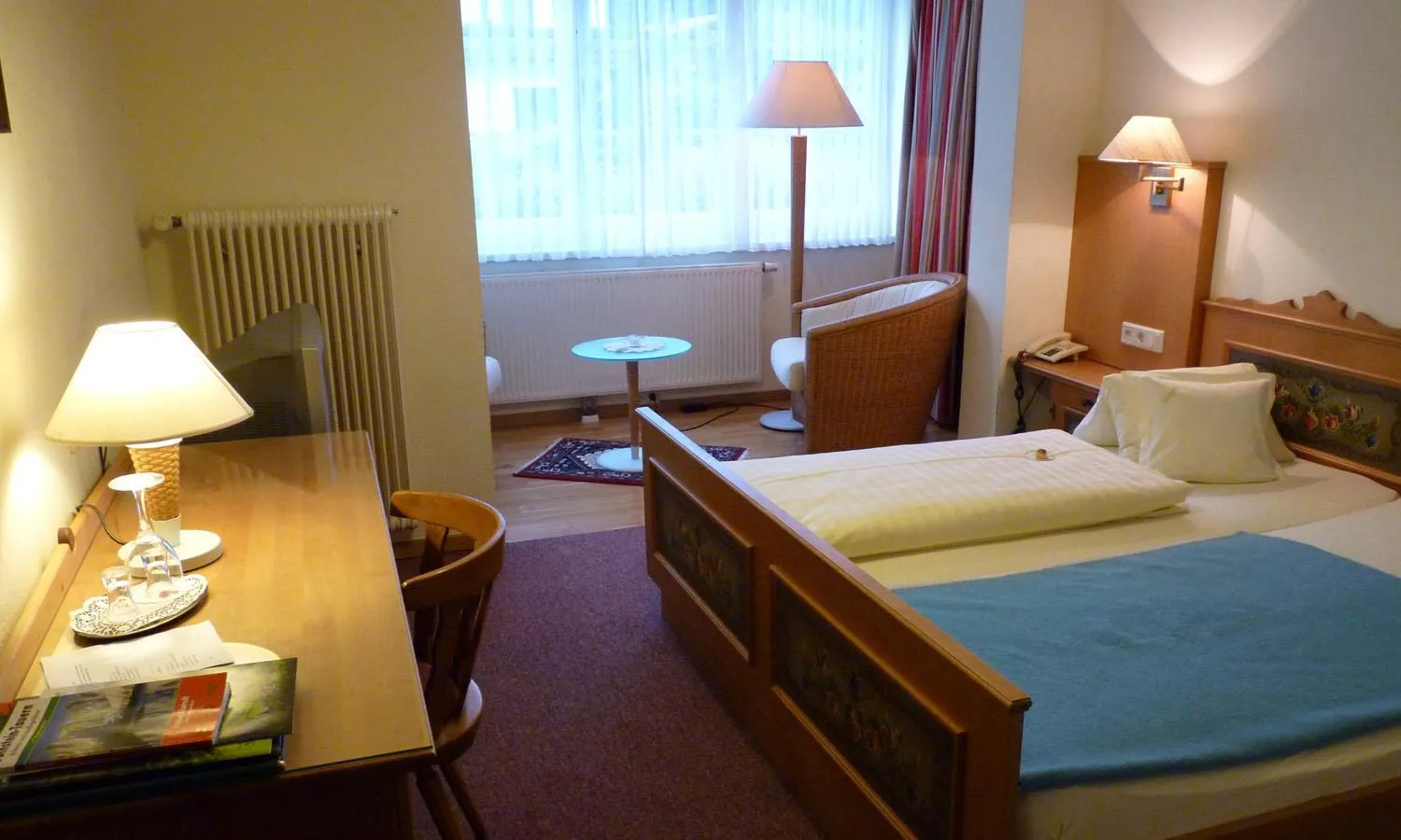 Photo of the whole room, Bed in Landhaus Lührmann