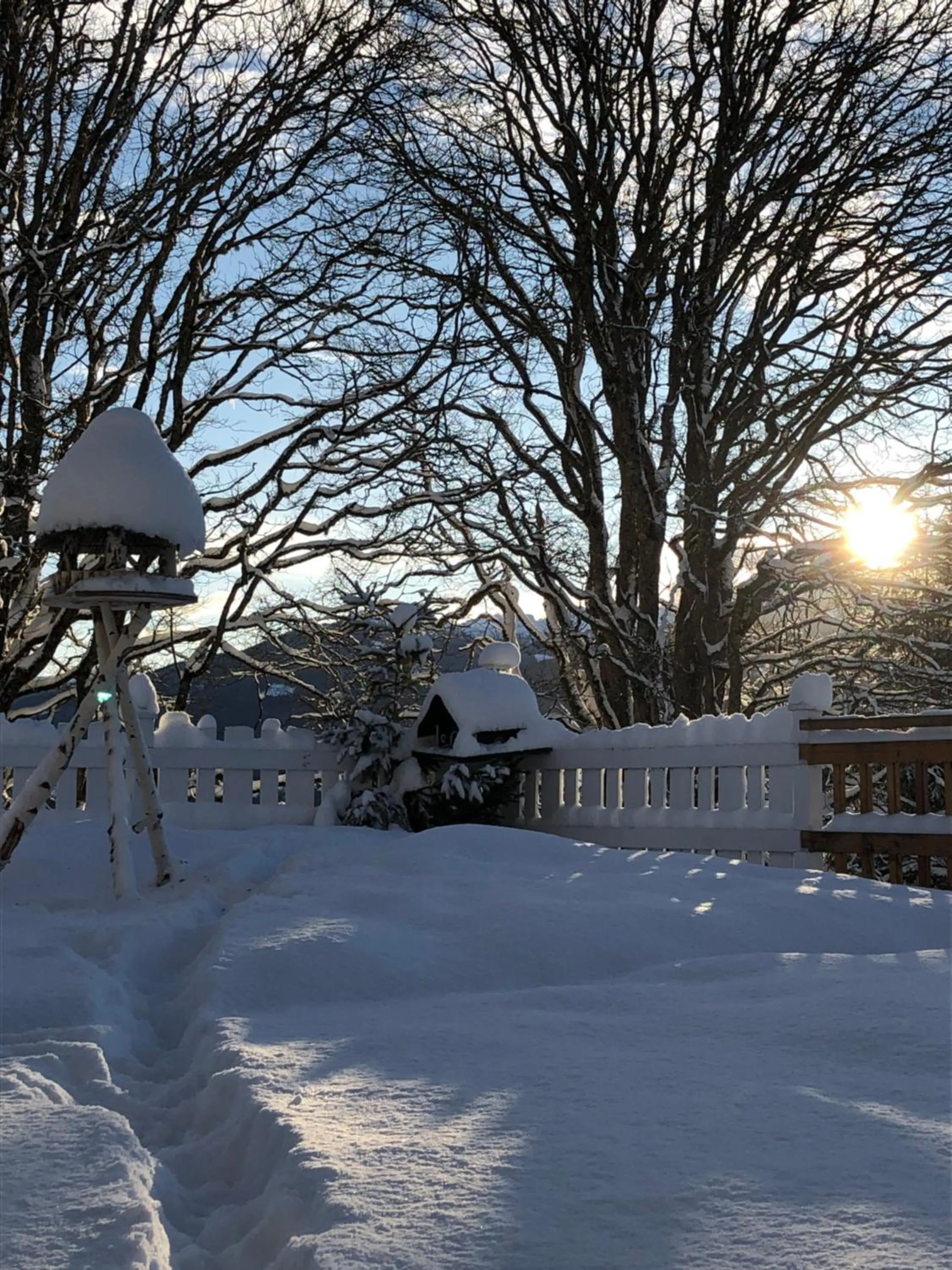 Winter in Landhaus Lührmann