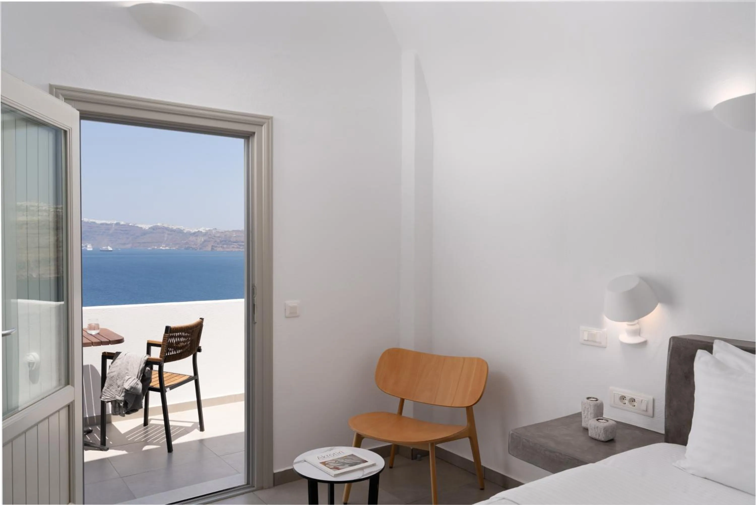 View (from property/room), Bed in Goulielmos Hotel & Spa