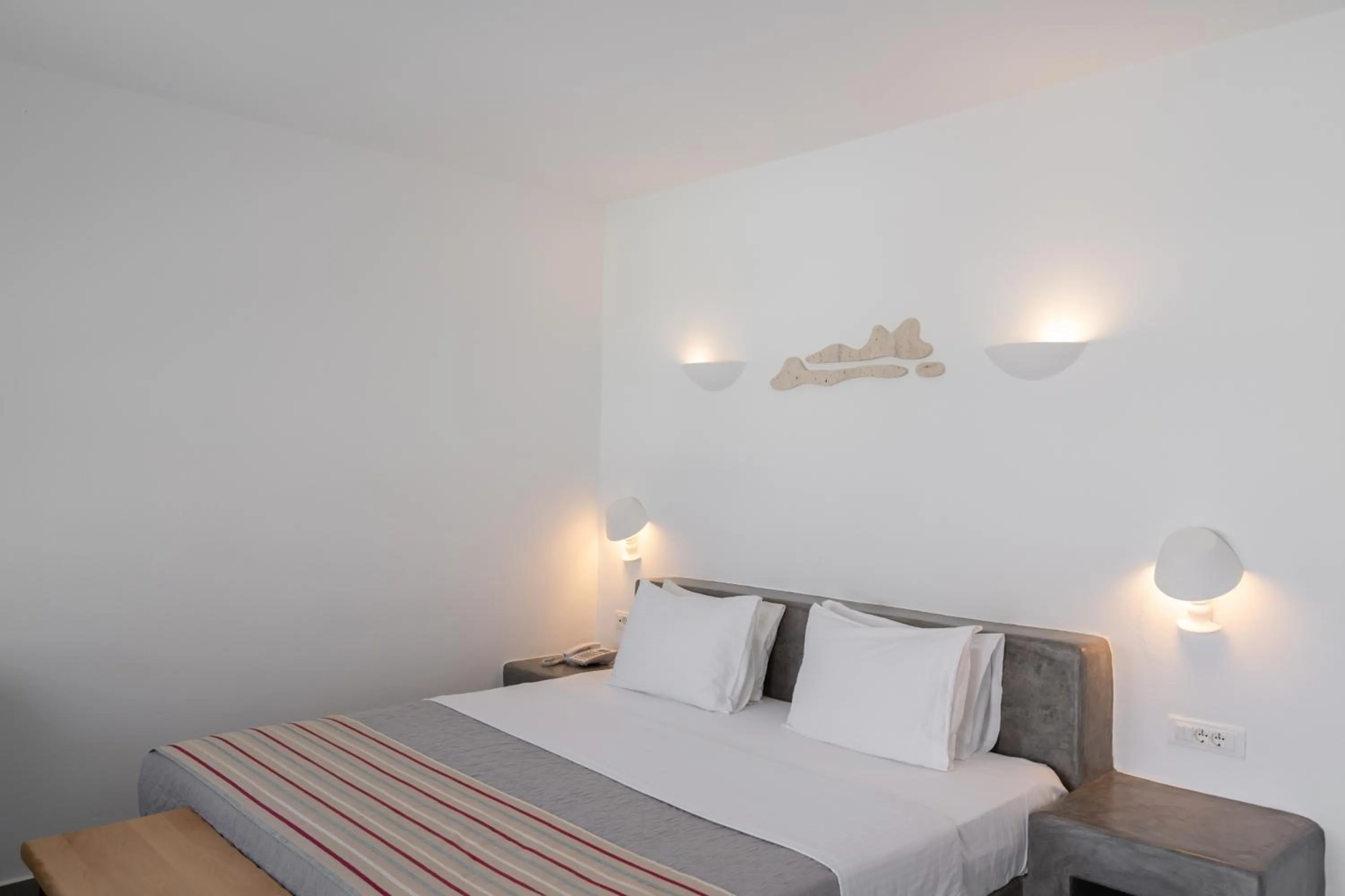 Bedroom, Bed in Goulielmos Hotel & Spa