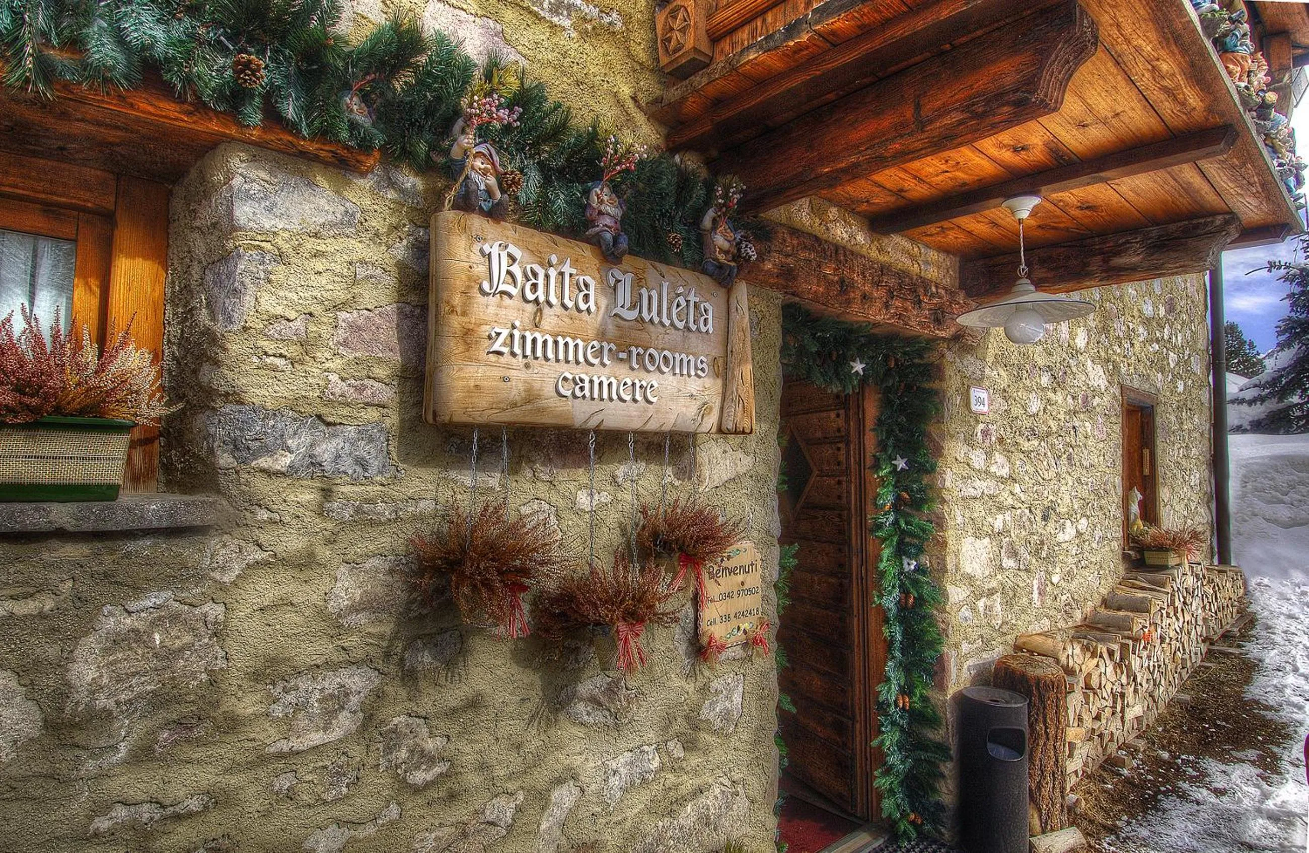 Facade/entrance in Baita Luleta