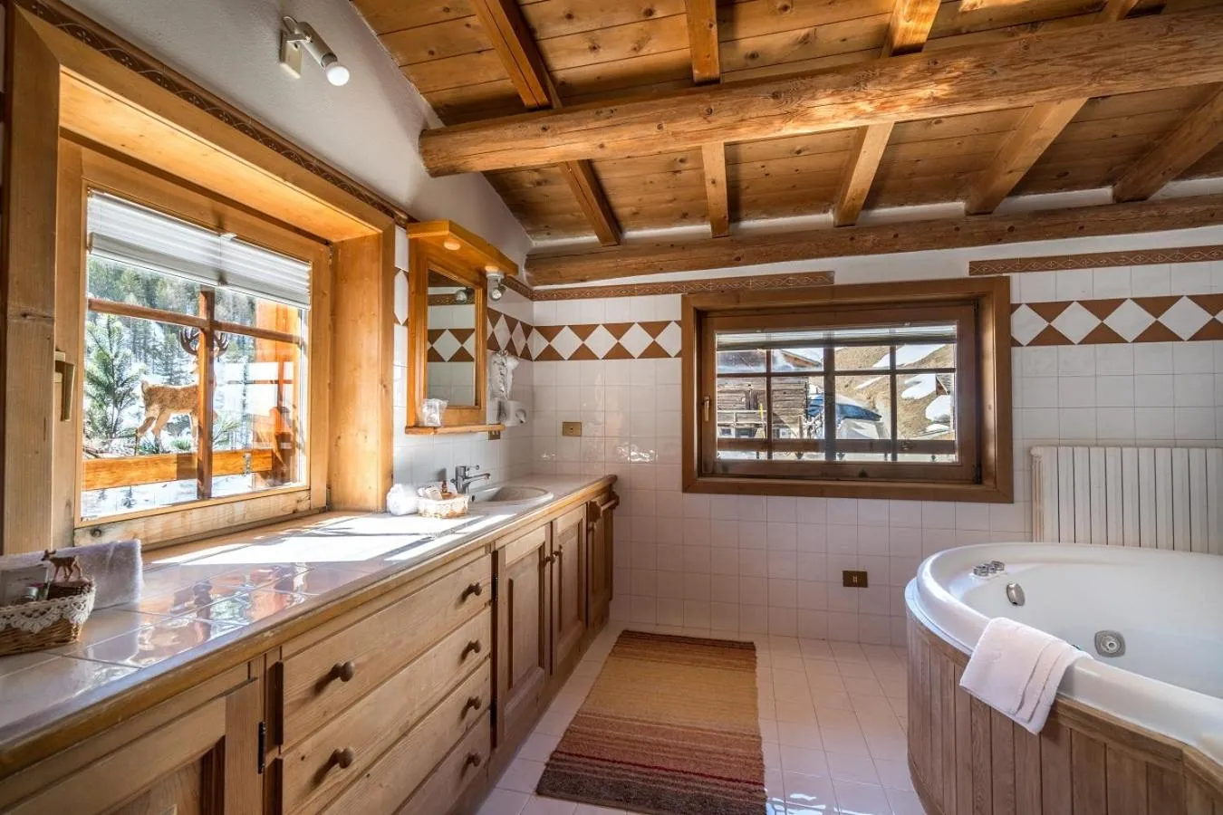 Bathroom in Baita Luleta