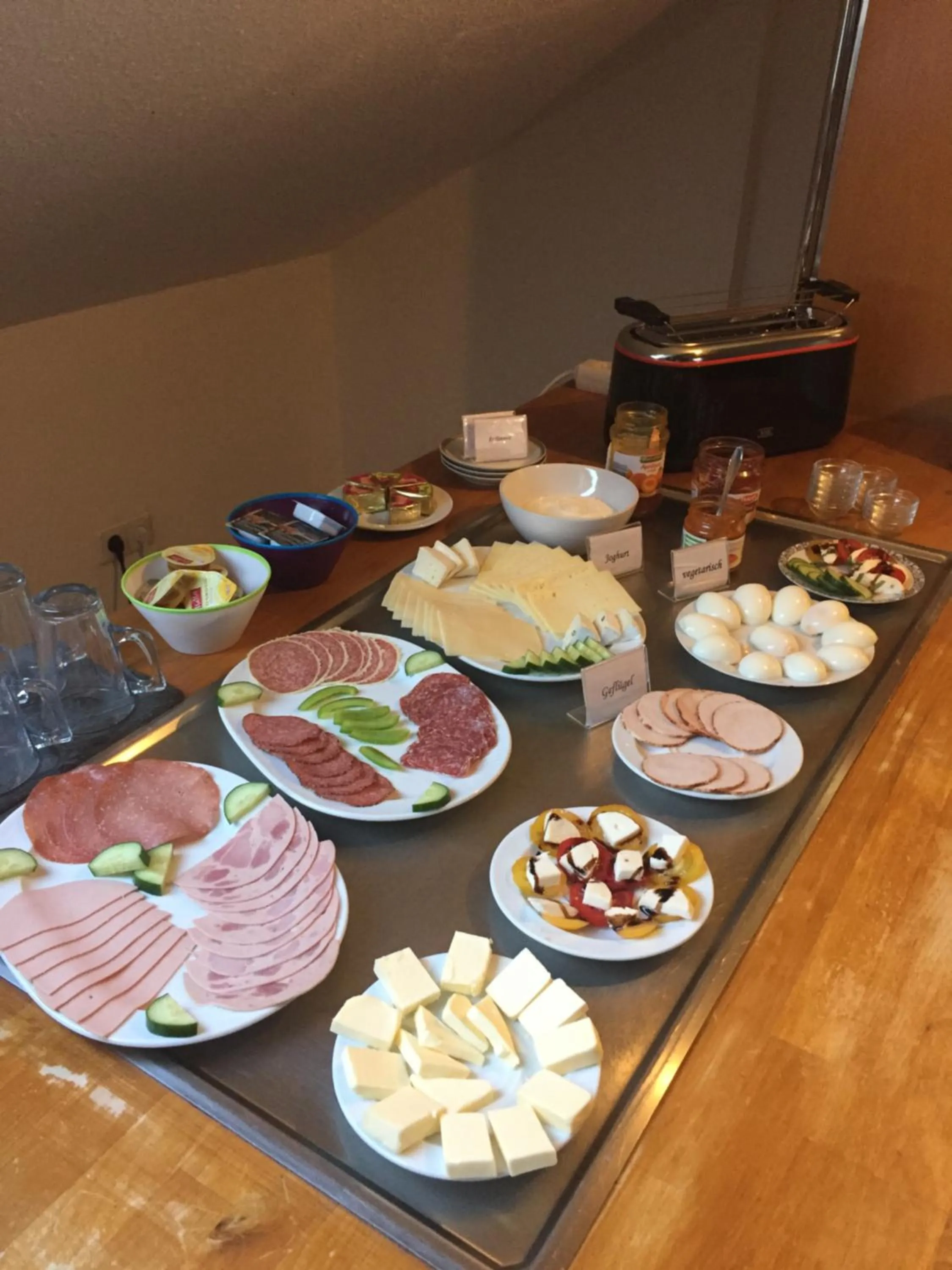 Breakfast in Hostel Jena