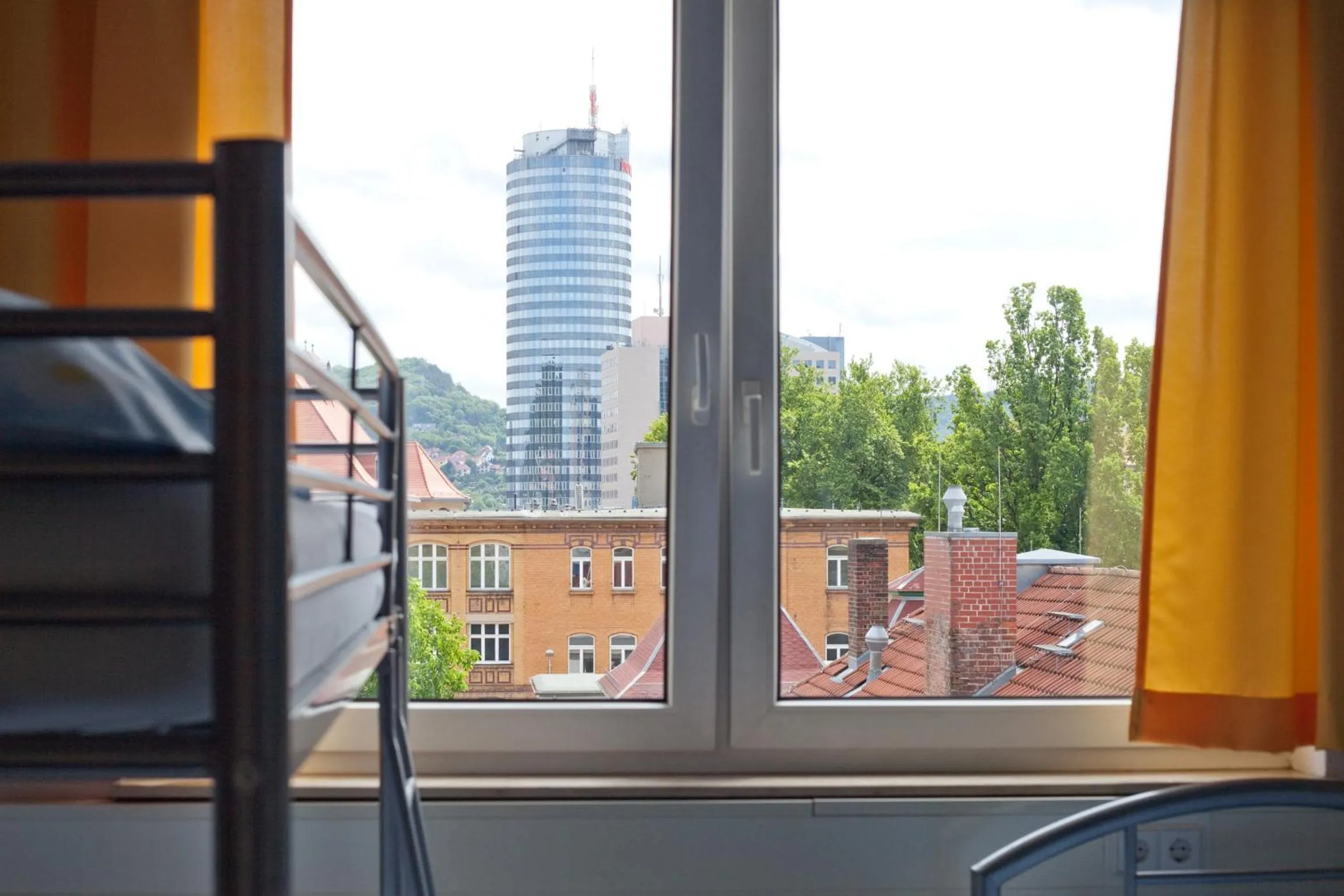 City view in Hostel Jena