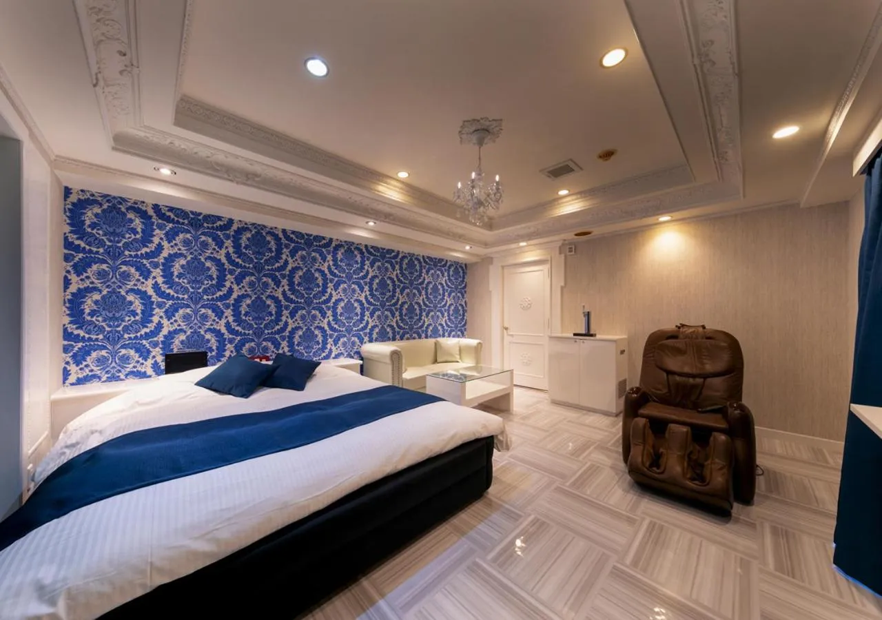 Bed in HOTEL Eldia Japanese Modern (Adult Only)