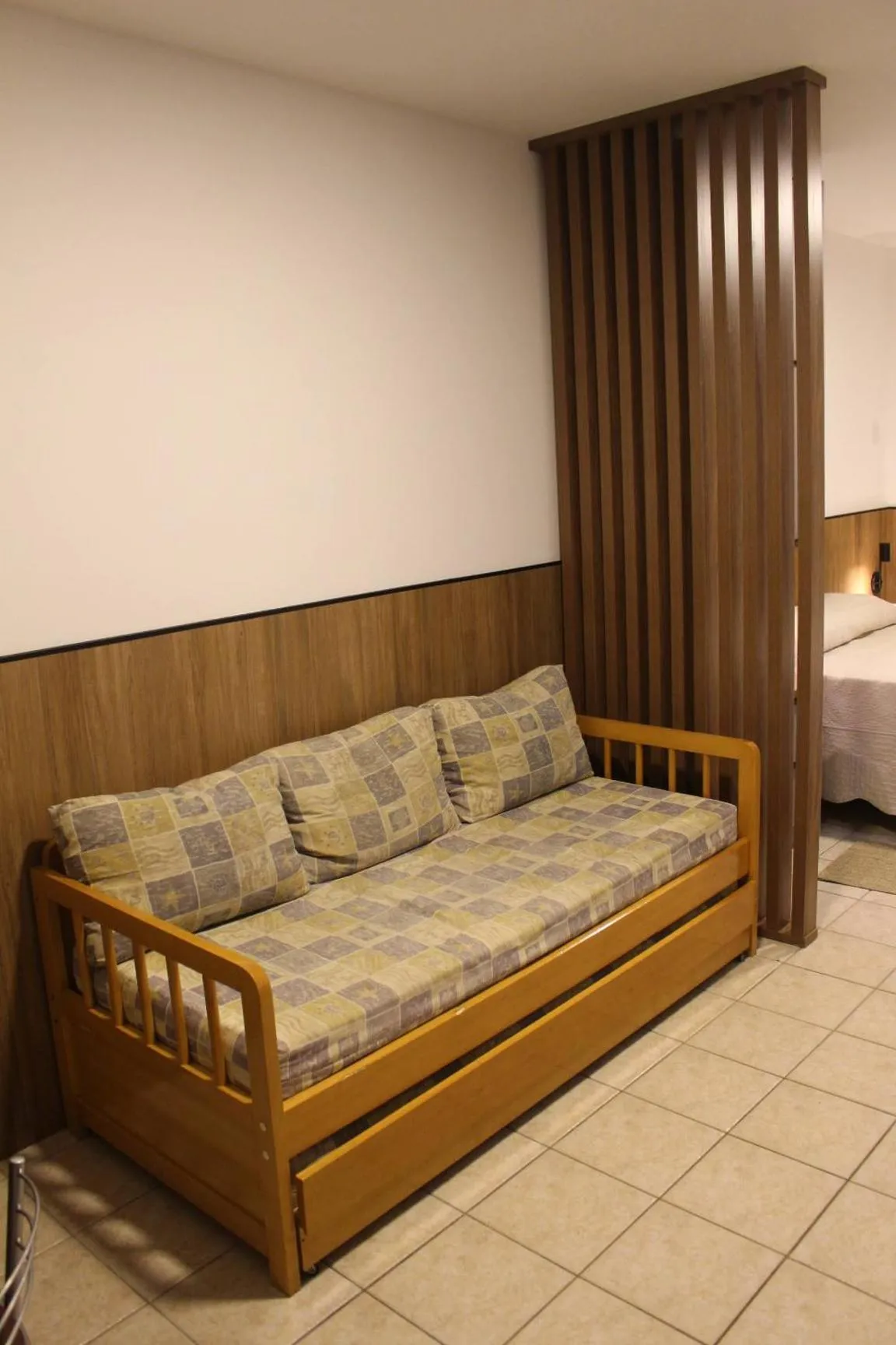 Living room, Bed in Holiday Ingleses