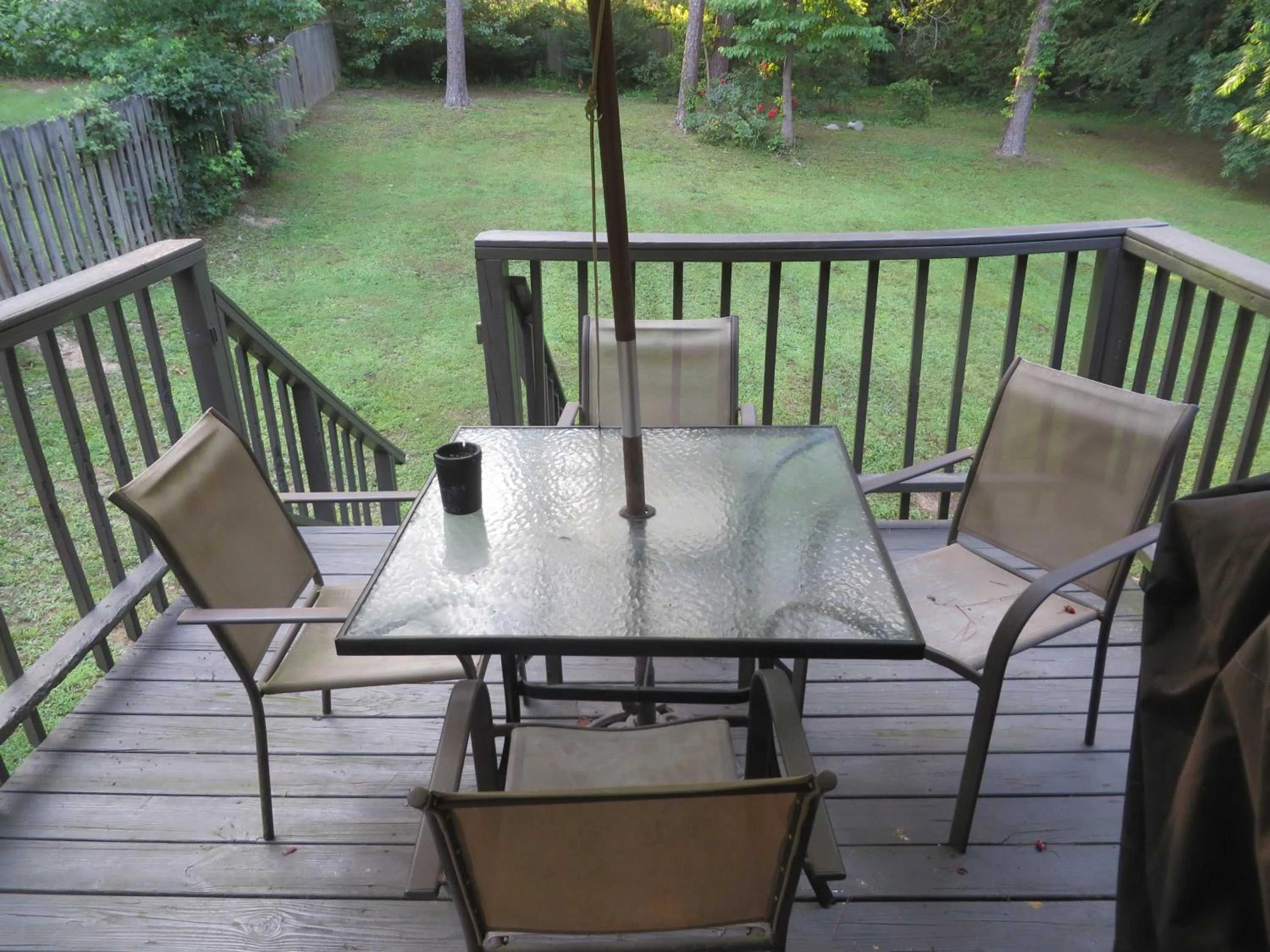 Balcony/Terrace in Atlanta Hartsfield Airport Guesthouse - Netflix Disney Amzn